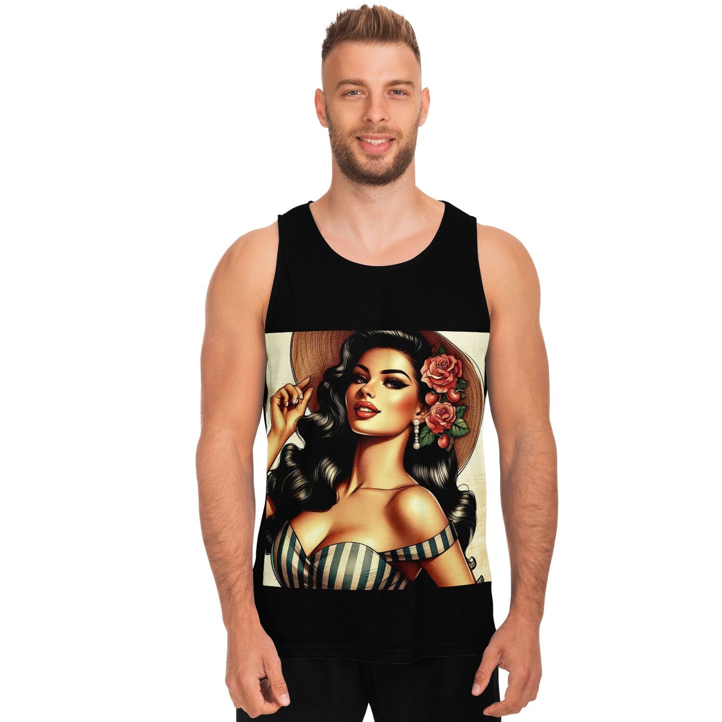 Pin up Girl Tank Top