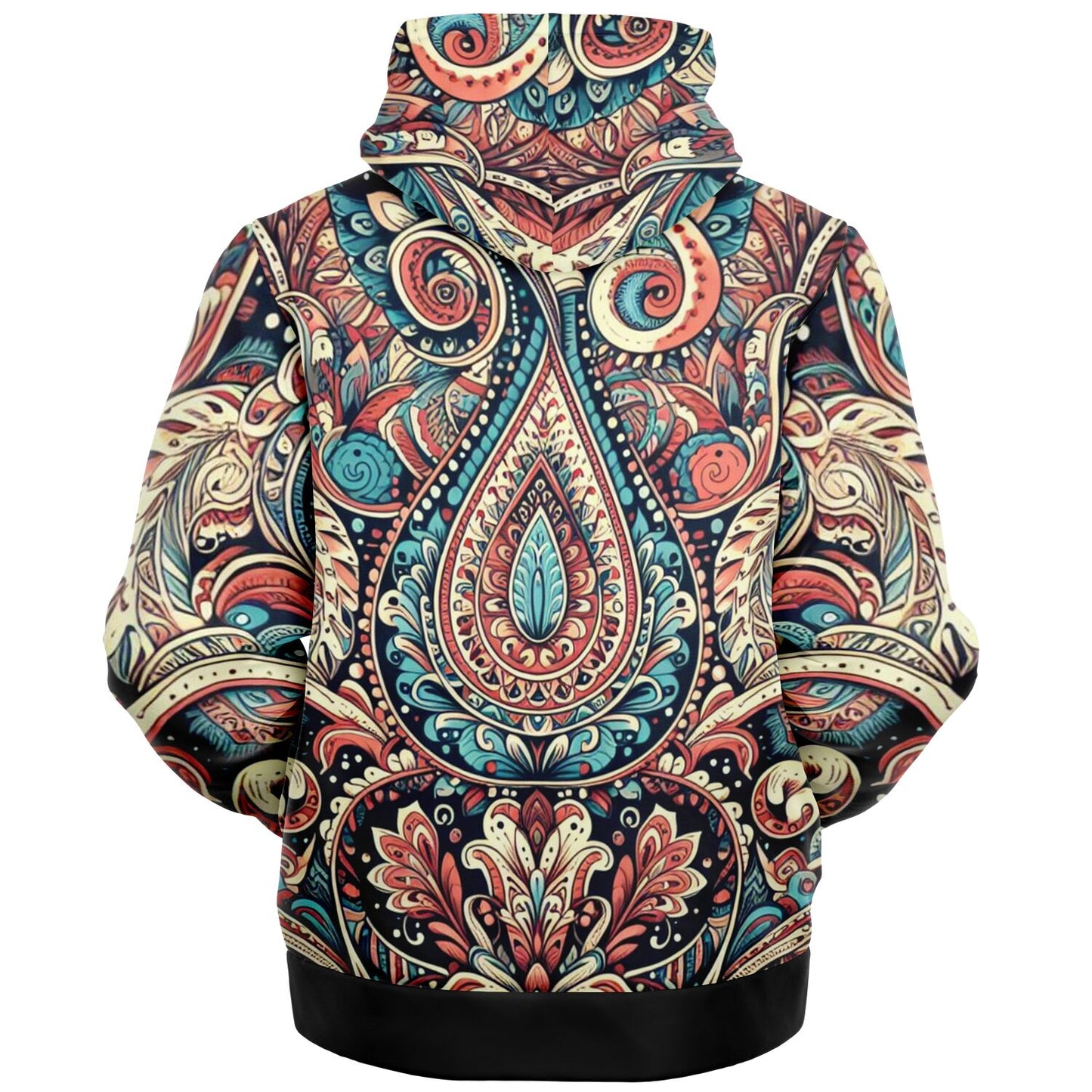 Paisley Print Zip up