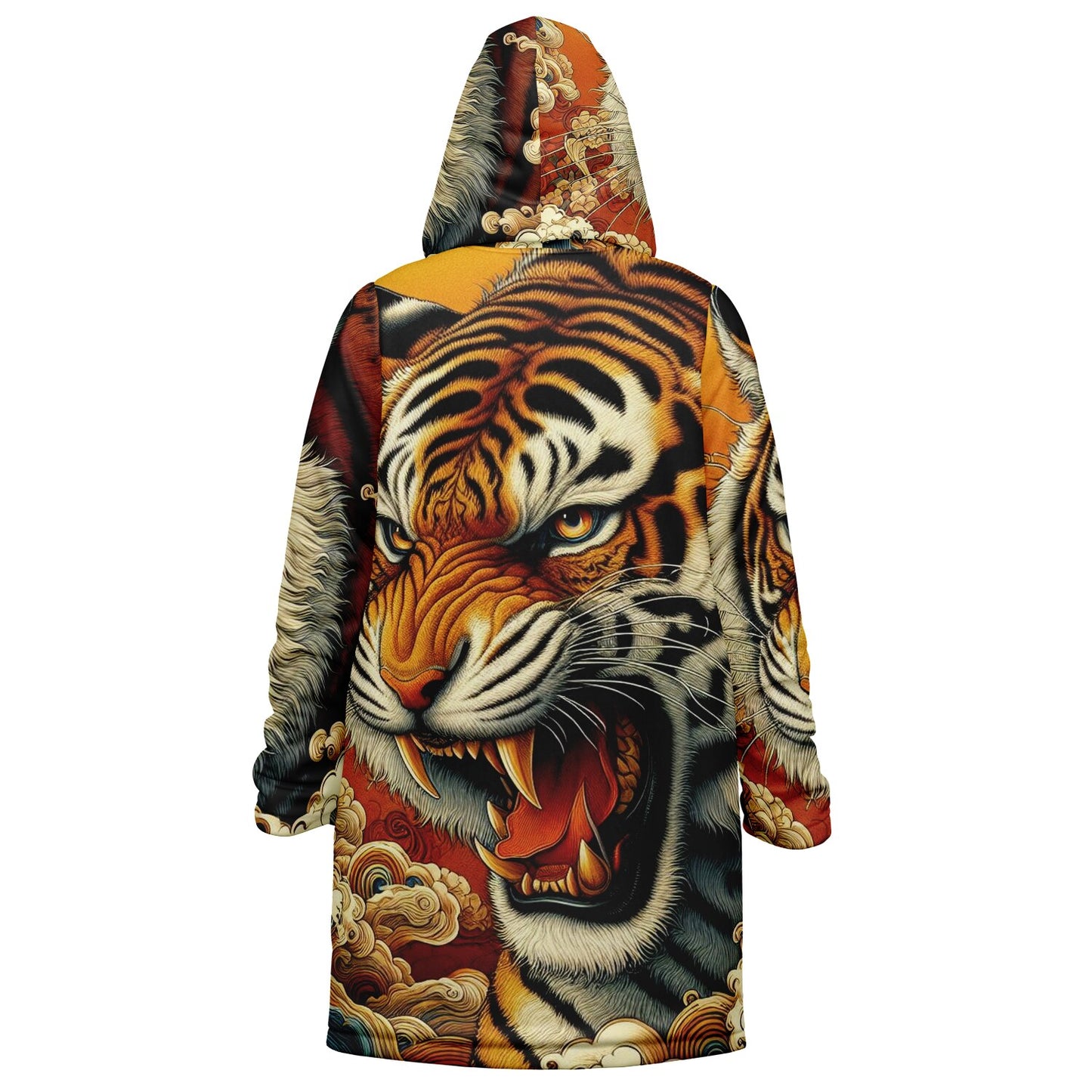 Tiger Zip up Cloak