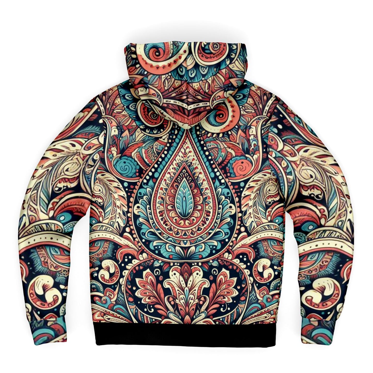 Paisley Print Zip up