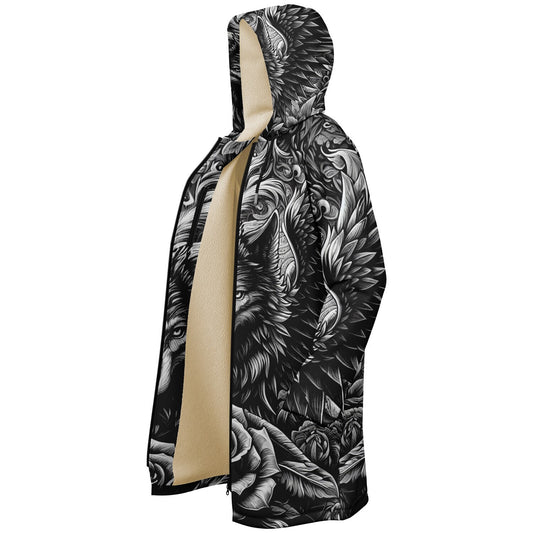 Wolf Dream Zip up Cloak