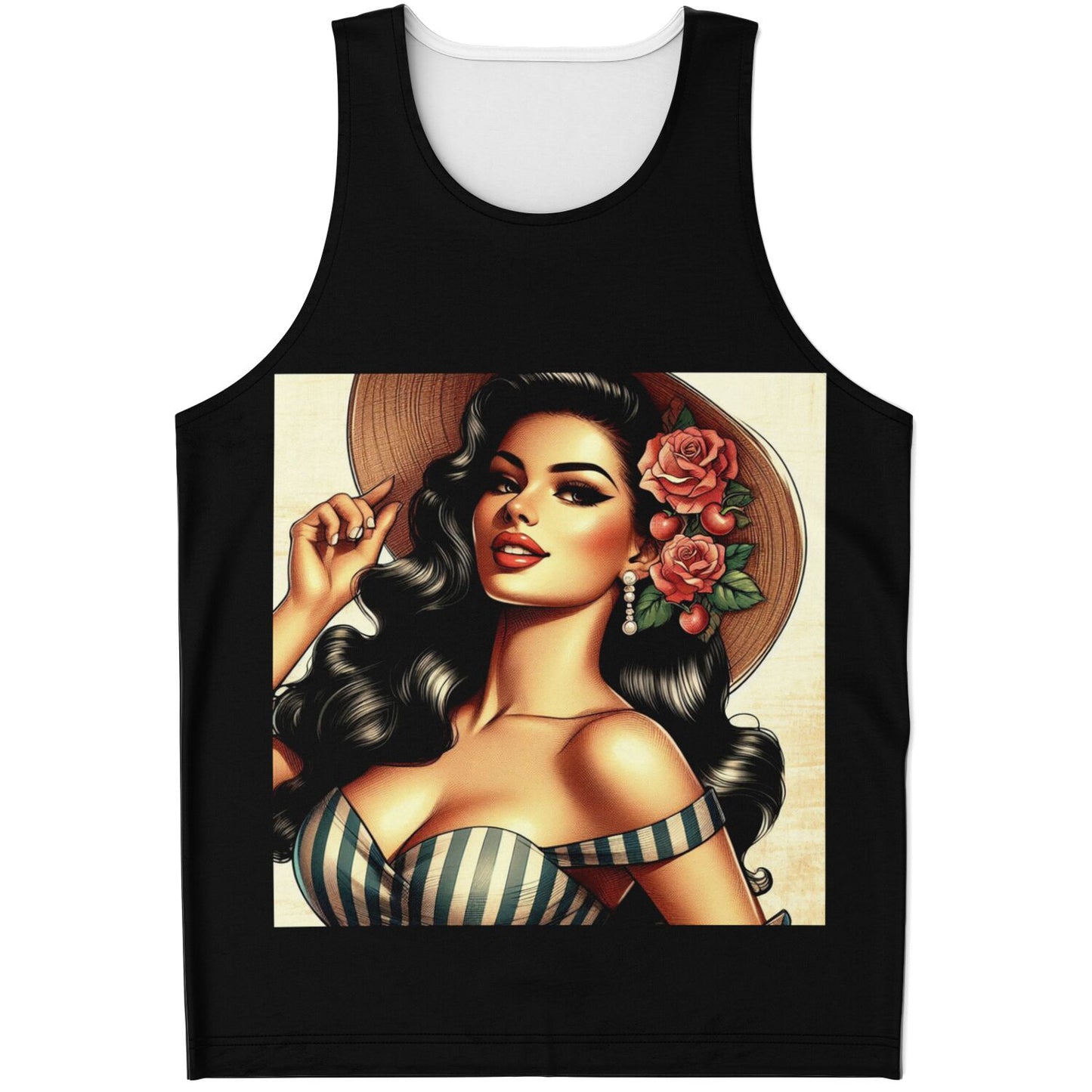 Pin up Girl Tank Top