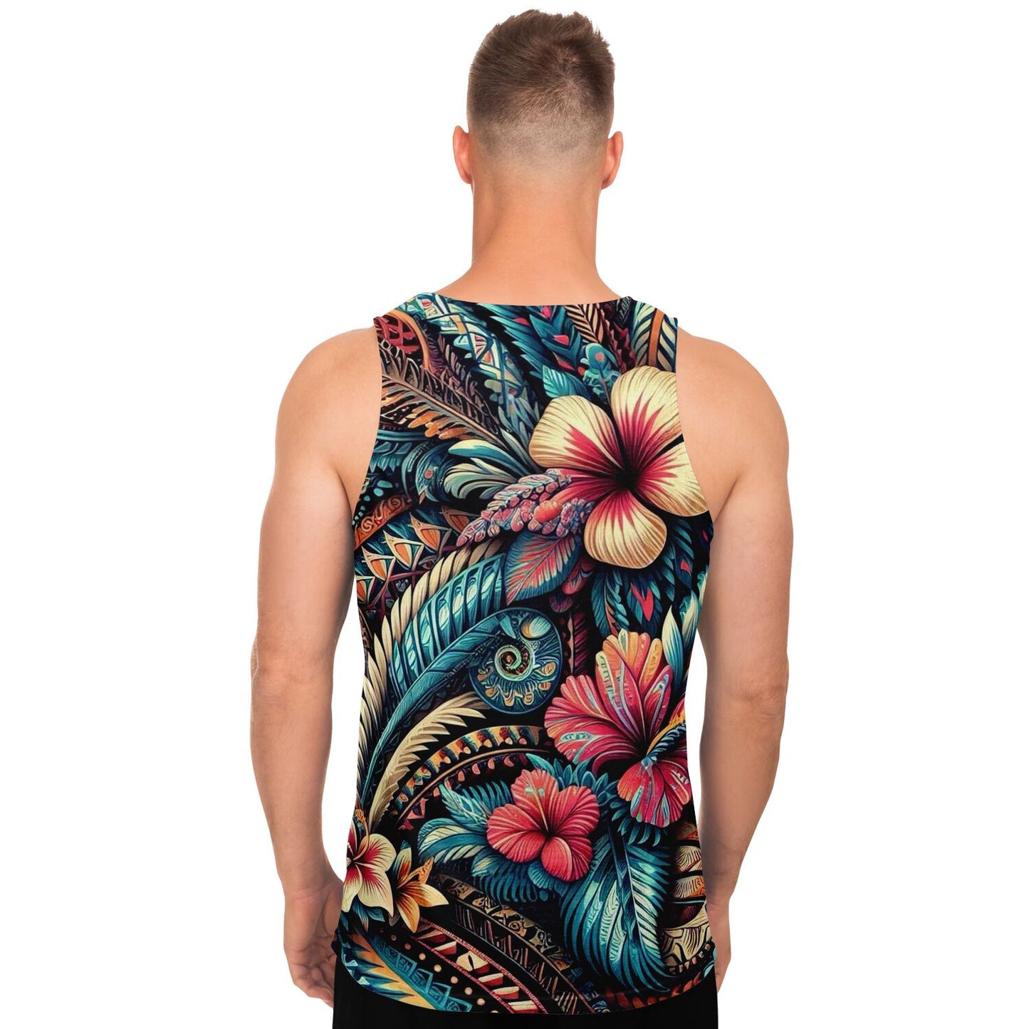 Flower tribal Tank Top