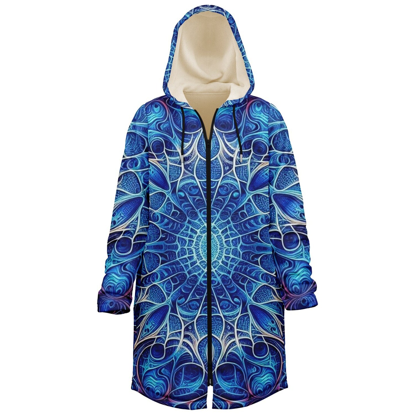 Blue Mirage Zip Up Cloak