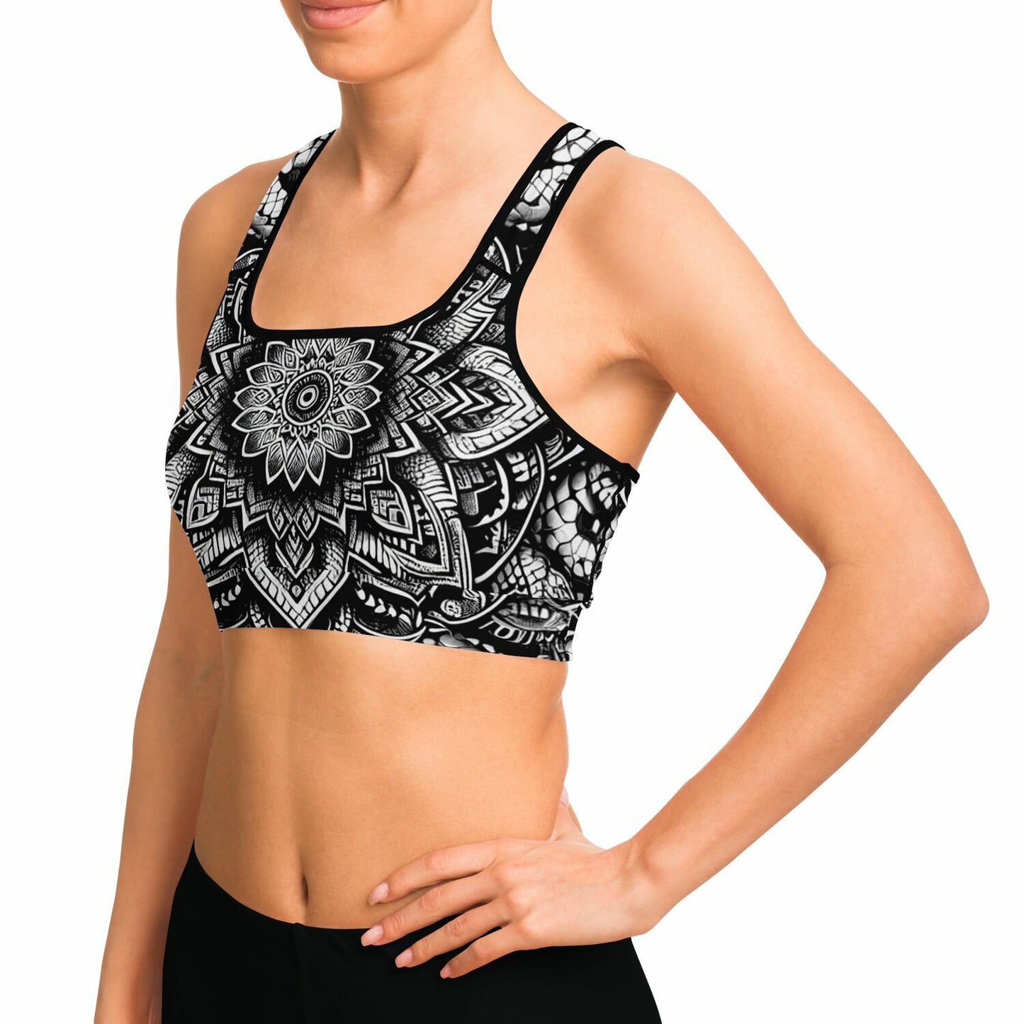 Sports Bra - Flower of life