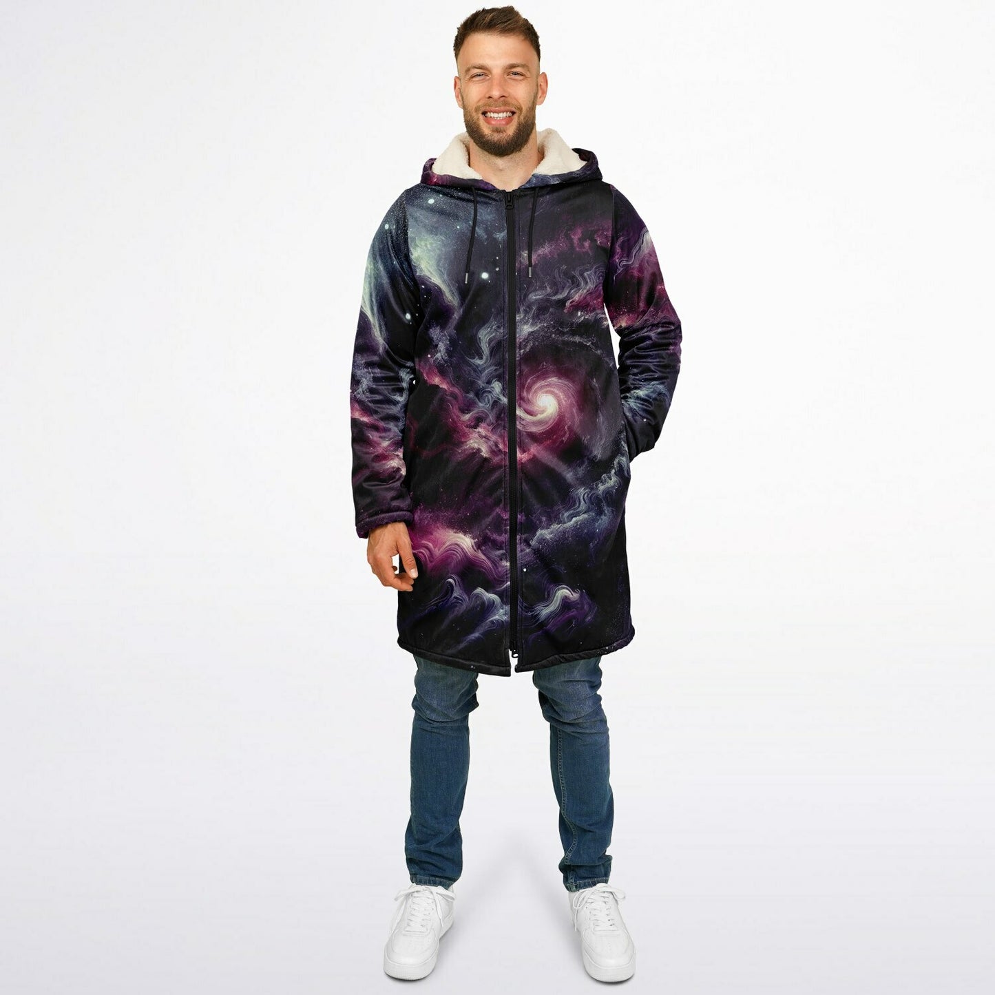 Space Zip up Cloak