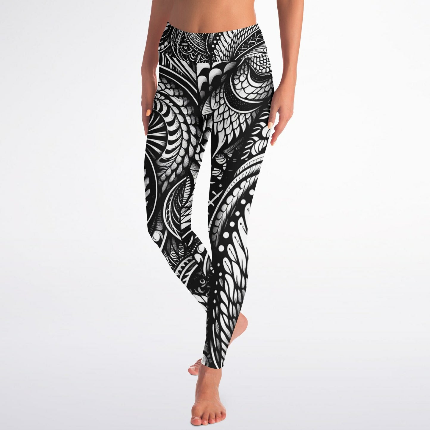 Yoga Leggings  Dragon