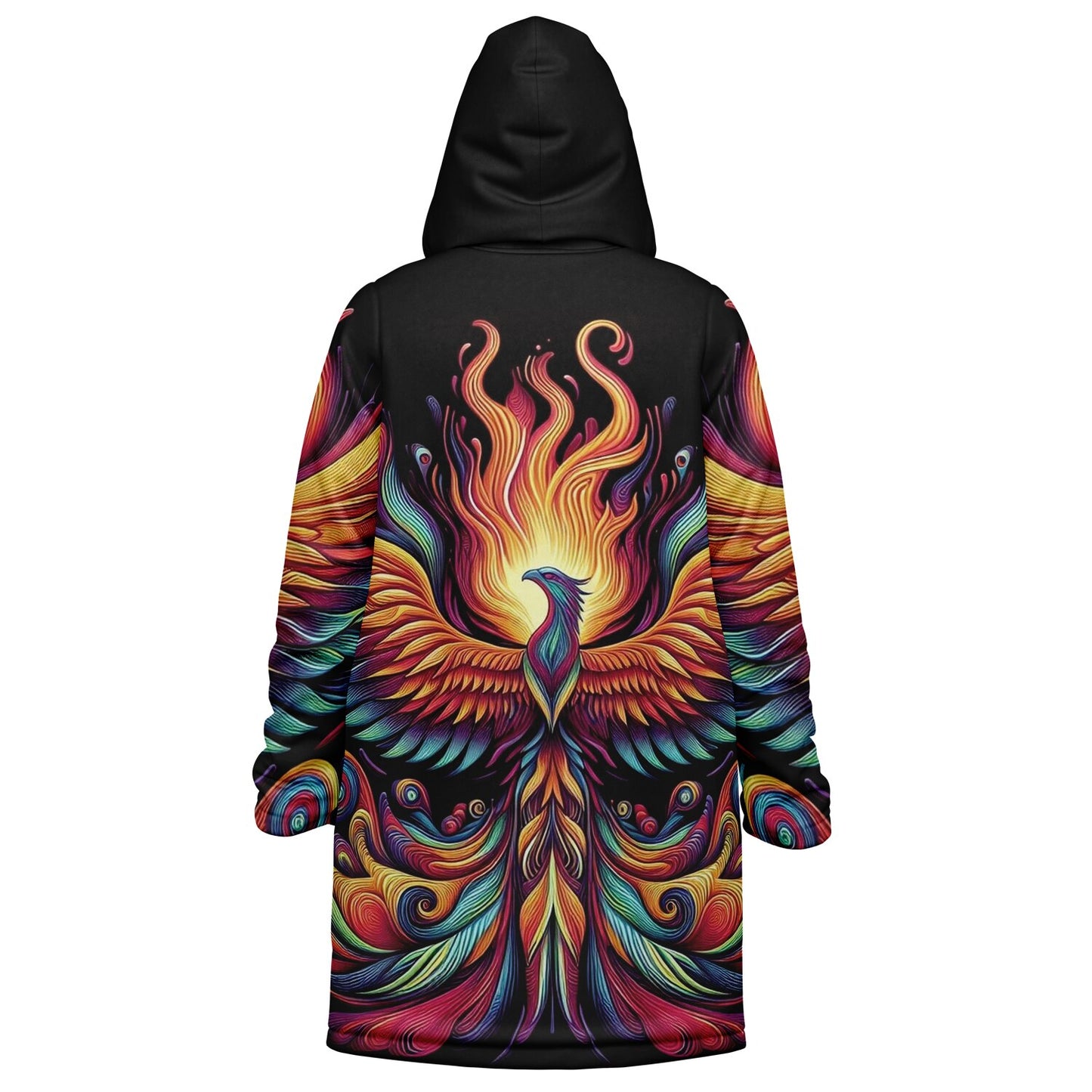 Fire Bird Zip up Cloak