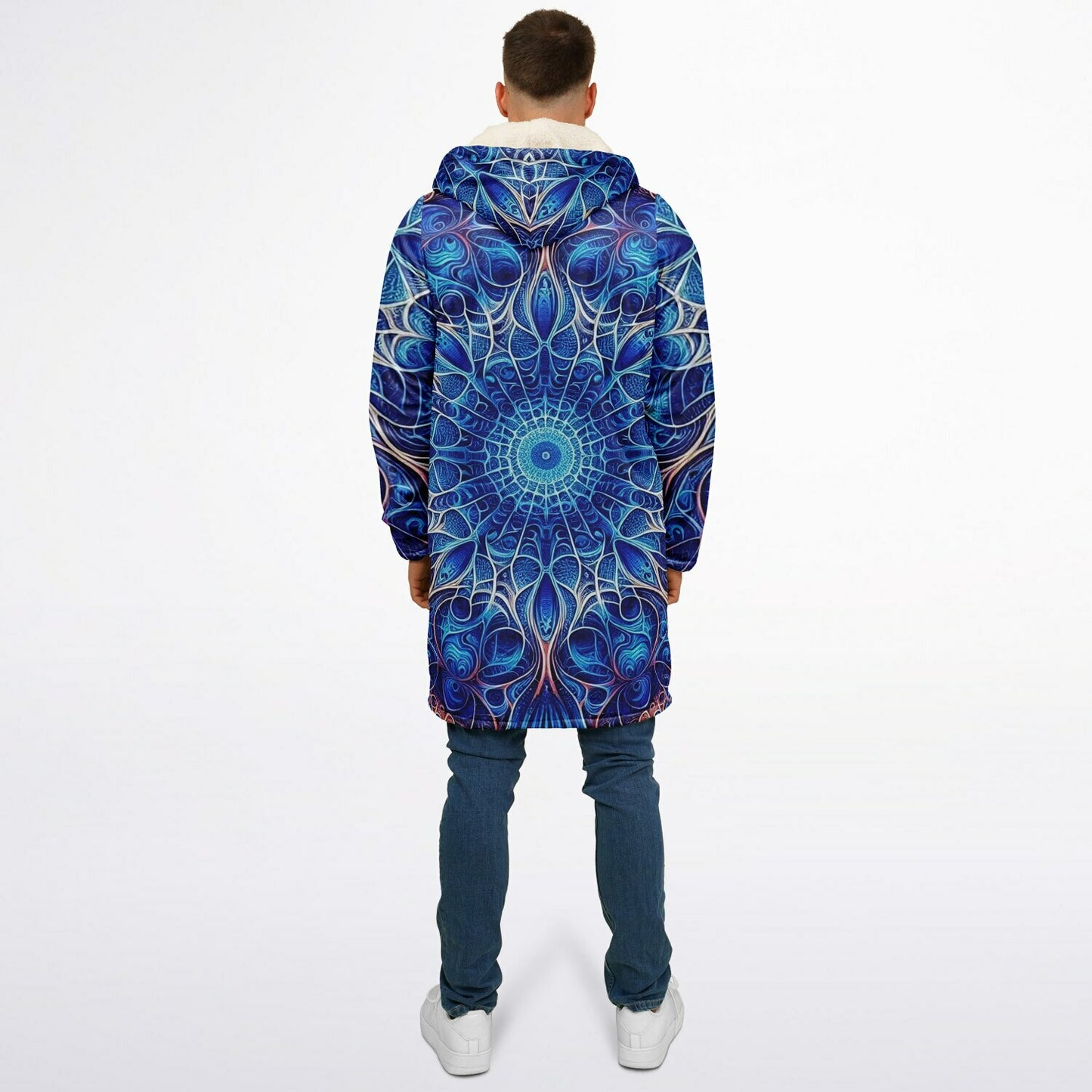 Blue Mirage Zip Up Cloak