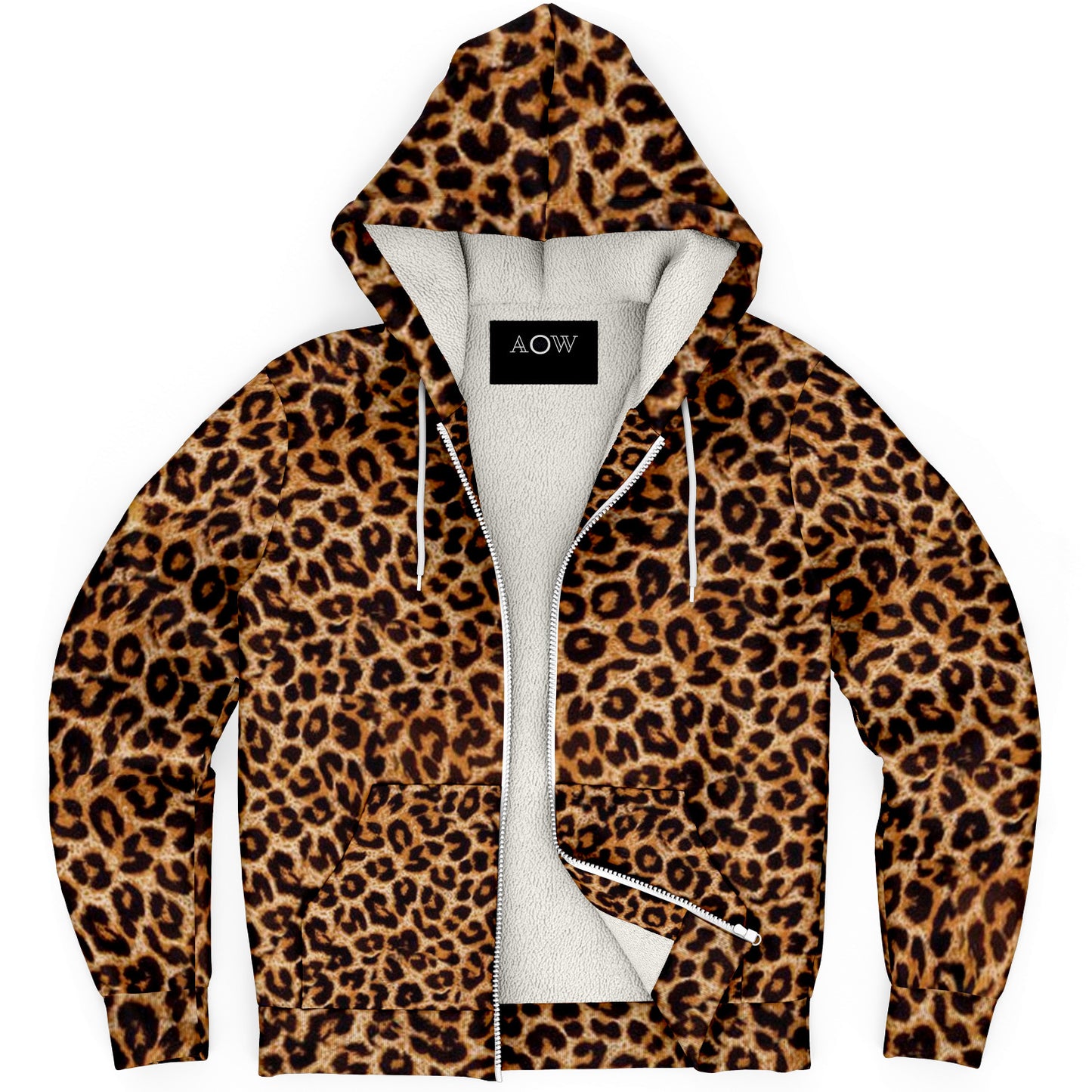 Cheetah Print Hoodie