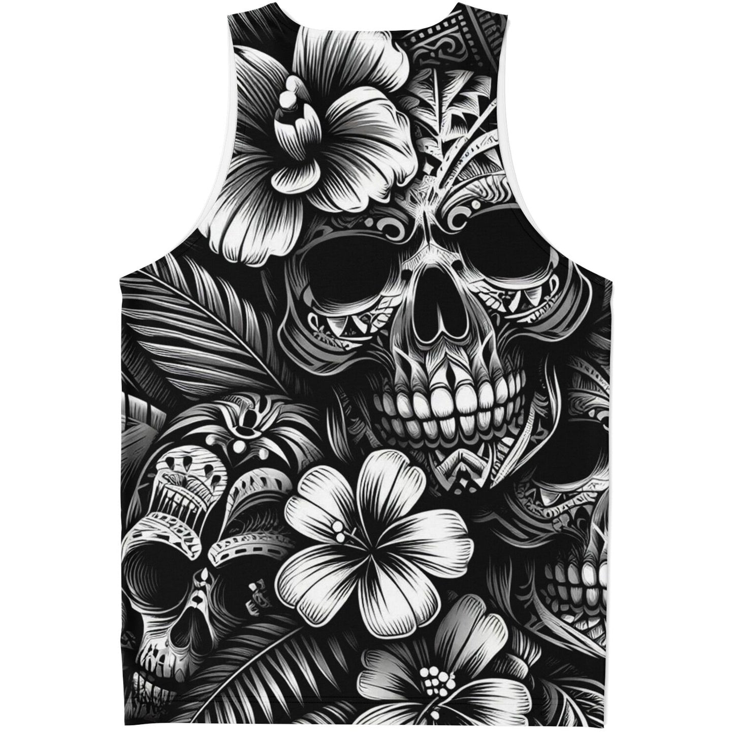 Skull tribal Tank Top