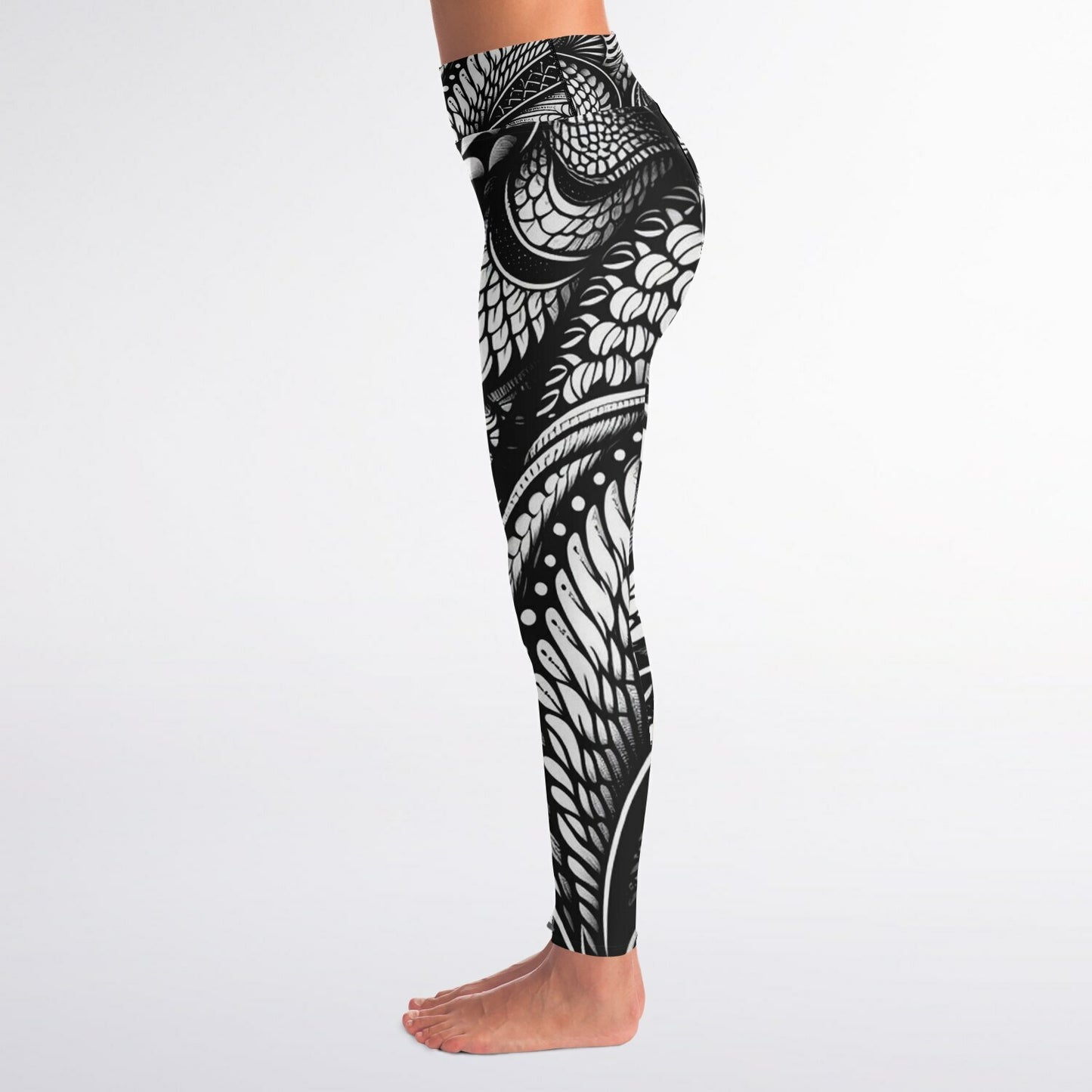 Yoga Leggings  Dragon