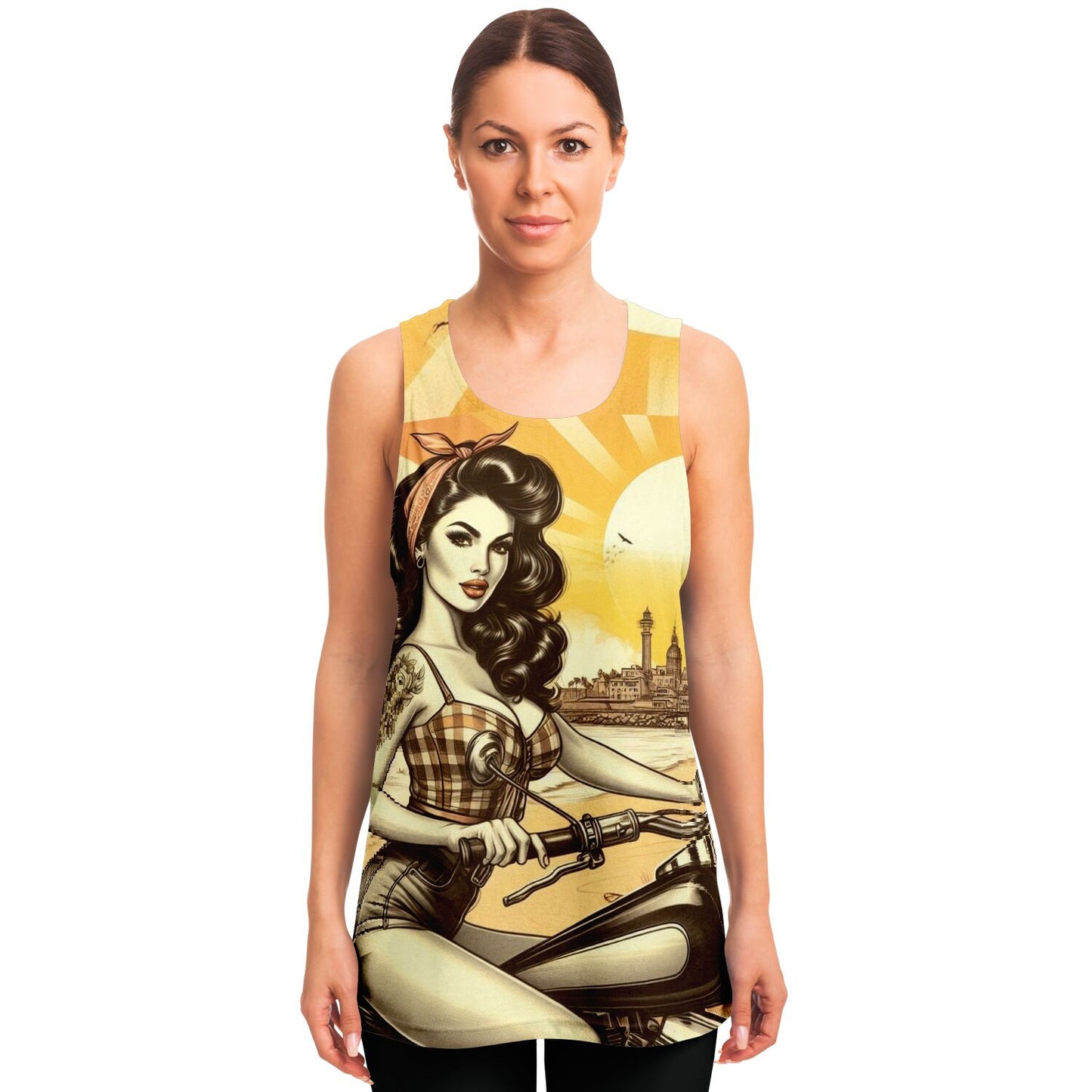 Chopper Charm Pin Up Tank