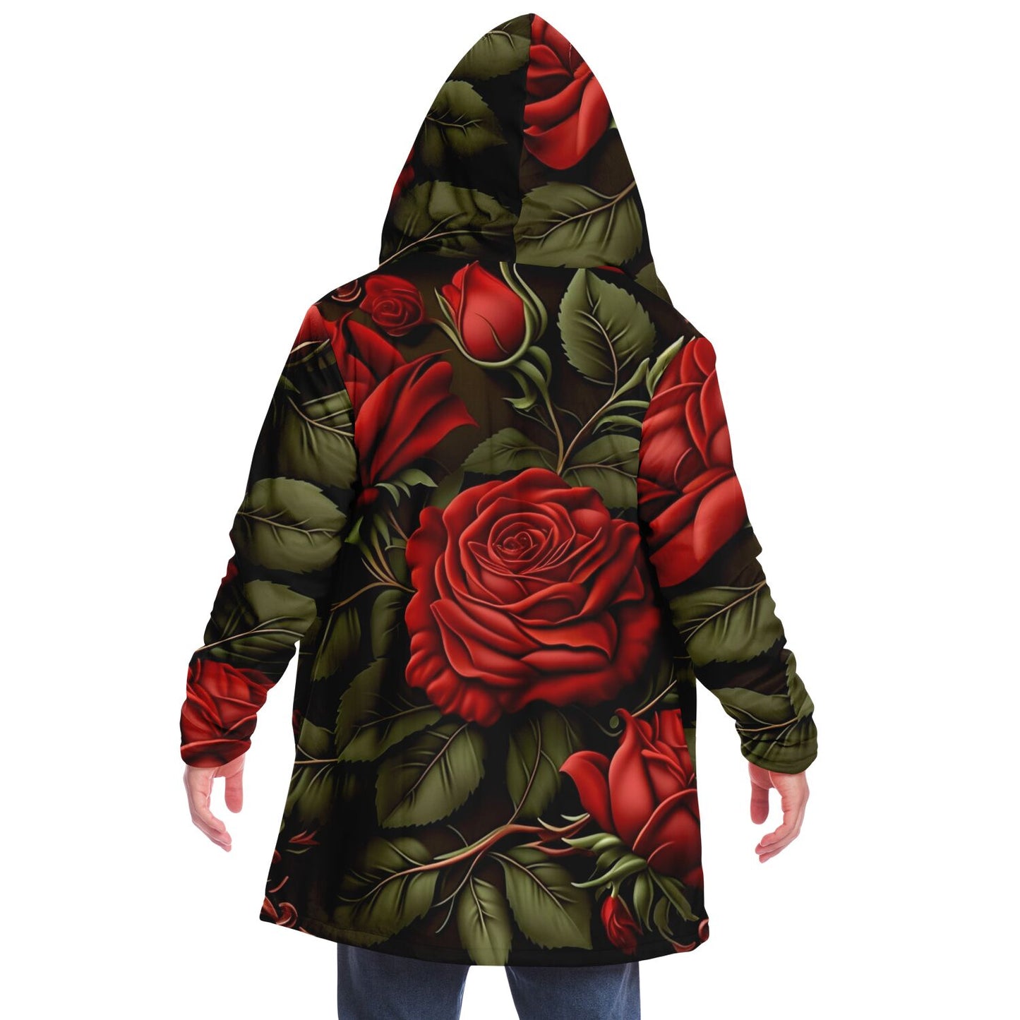 Rose Cloak Hooded Cloak