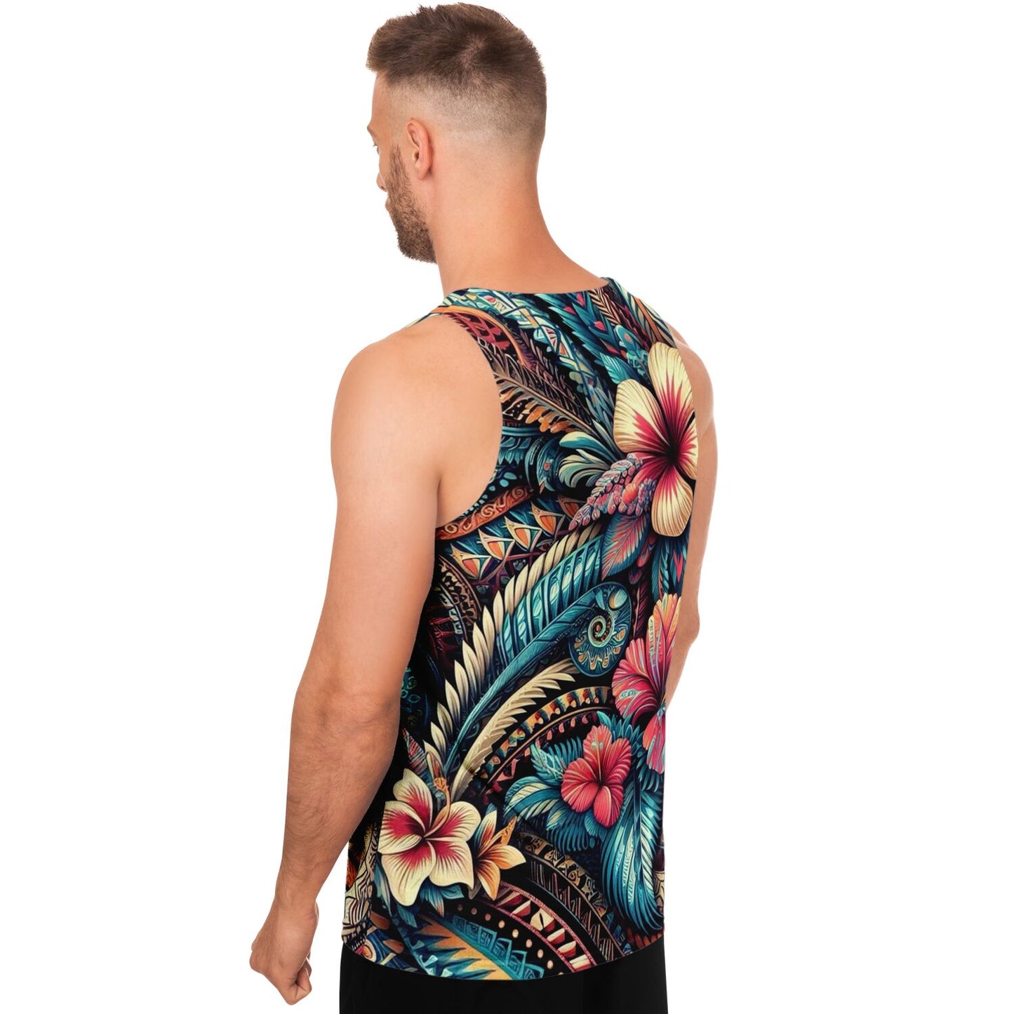 Flower tribal Tank Top