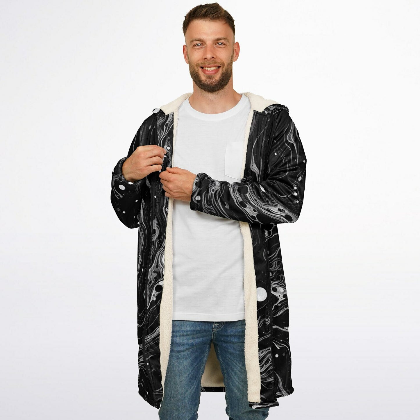 Liquid Venom Zip up Cloak