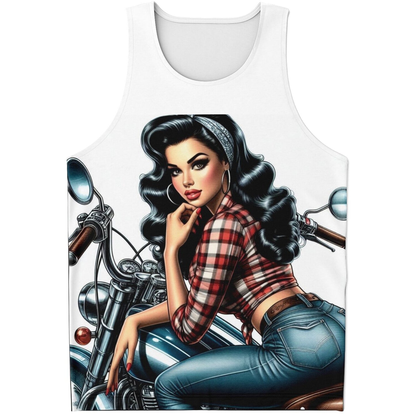 Harley Pin Up Tank Top