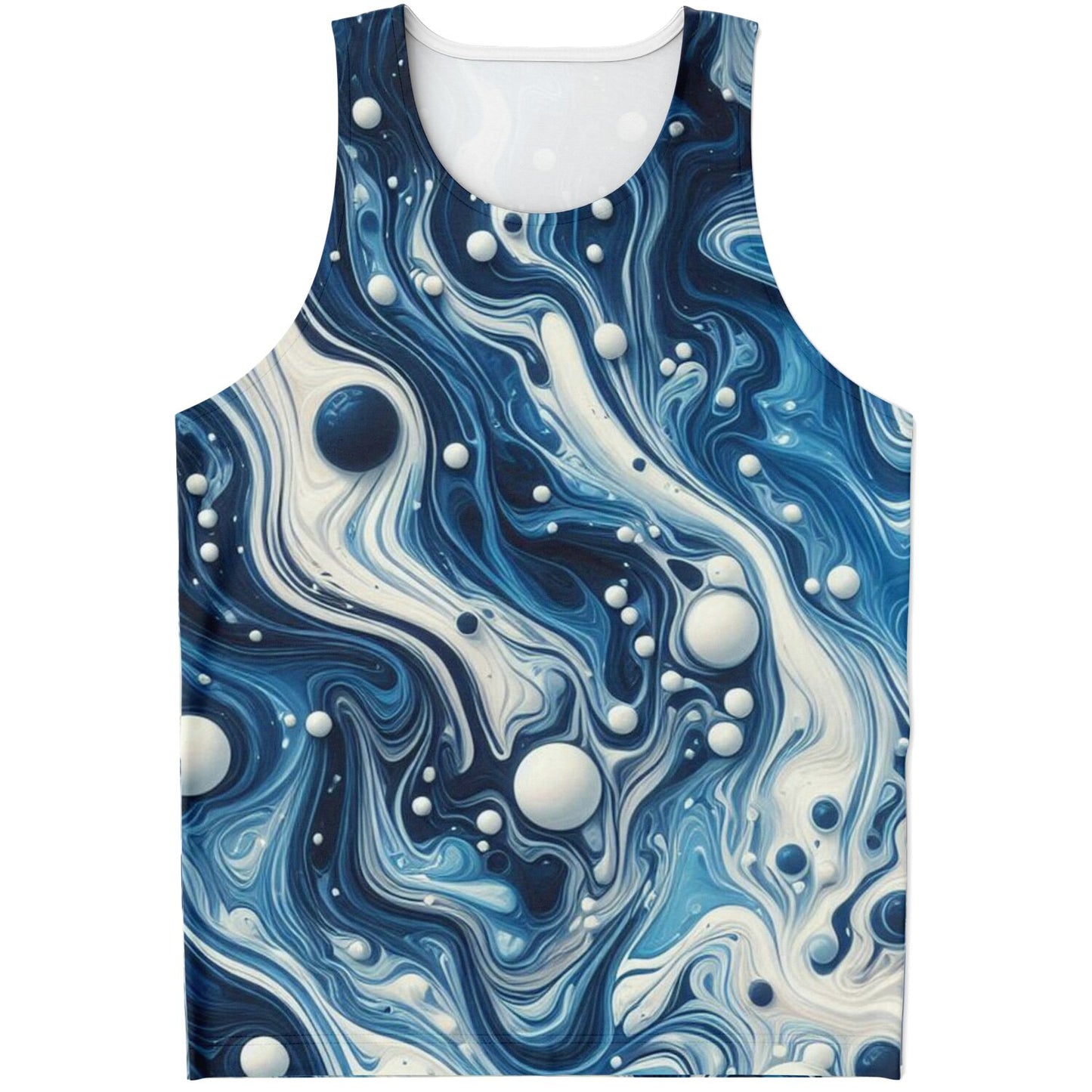 Liquid Blue Tank Top