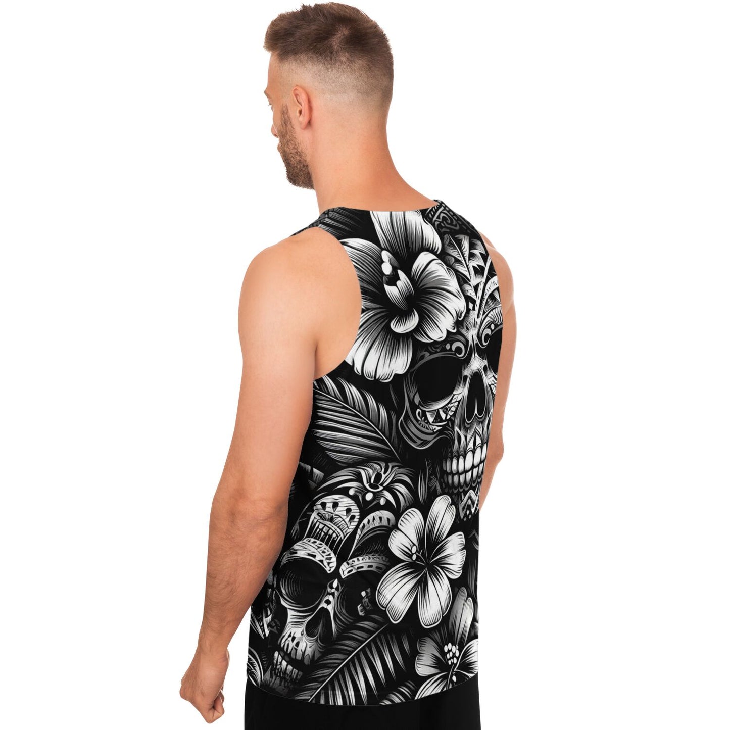 Skull tribal Tank Top