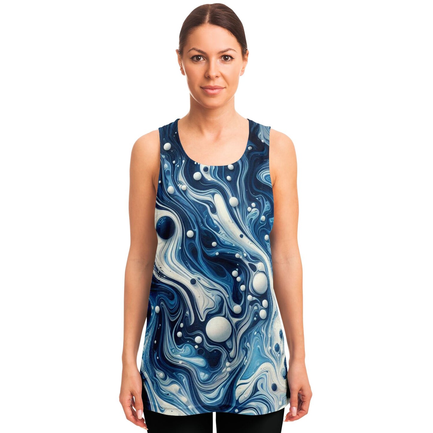 Liquid Blue Tank Top