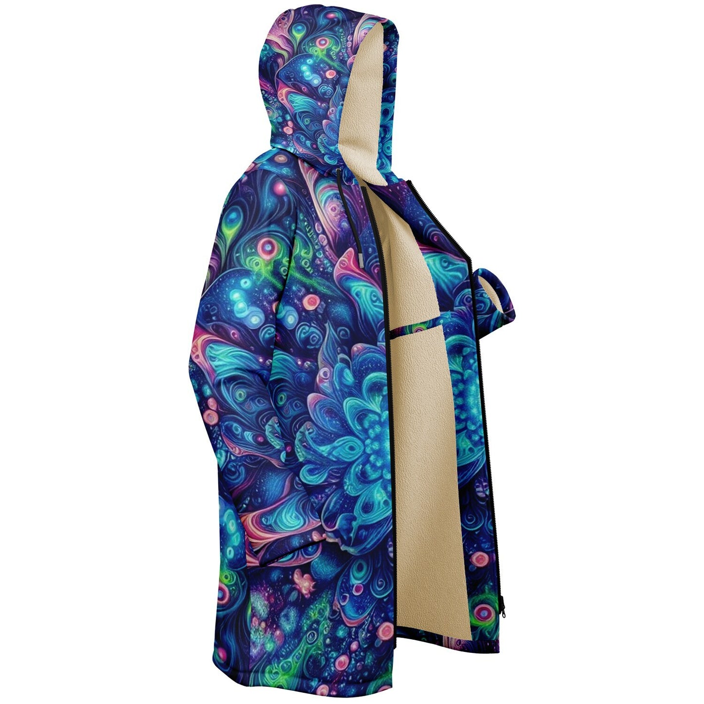 Mystic Mirage Zip Up Cloak