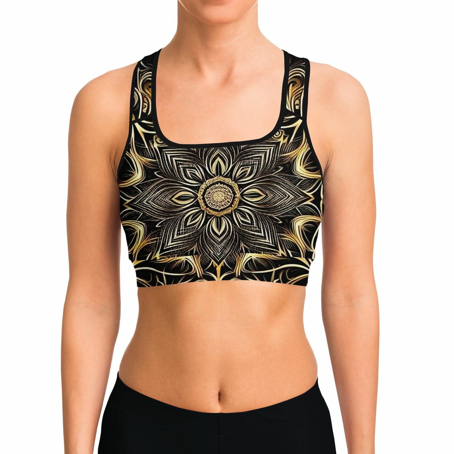 Sports Bra -  Flower