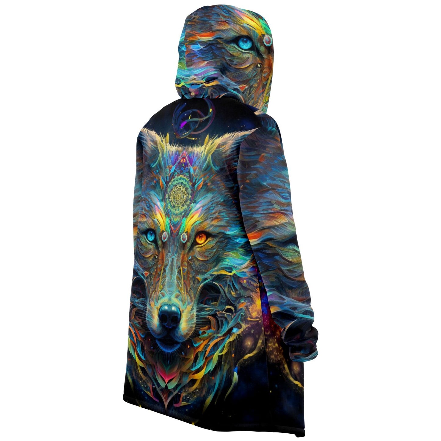 PSYCADELLIC WOLF cloak