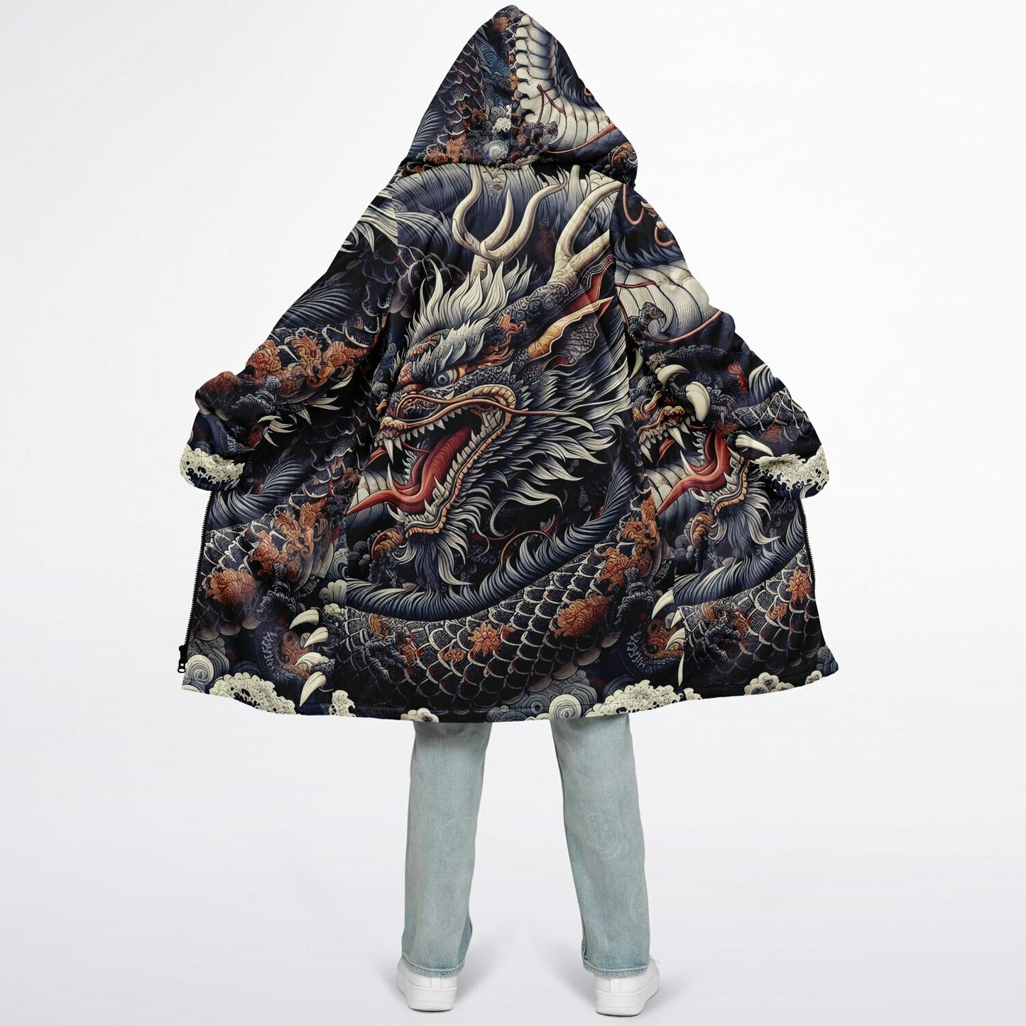 Dragon Zip Up Cloak