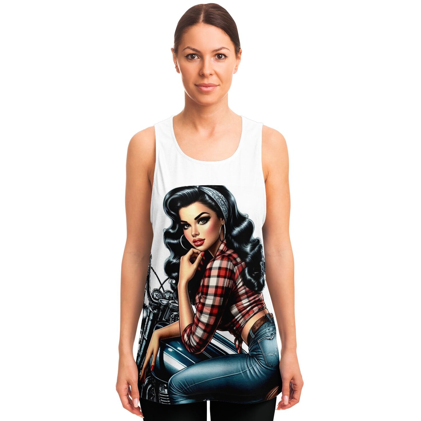 Harley Pin Up Tank Top