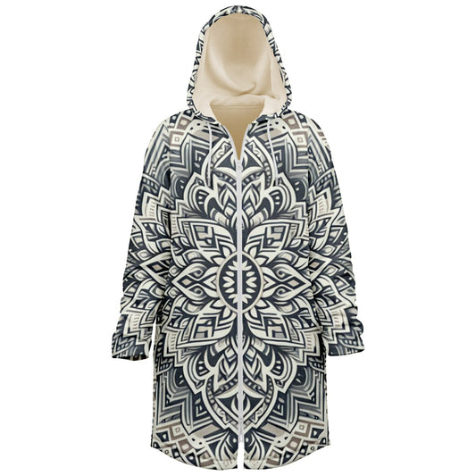 Silver Mist Zip up Cloak