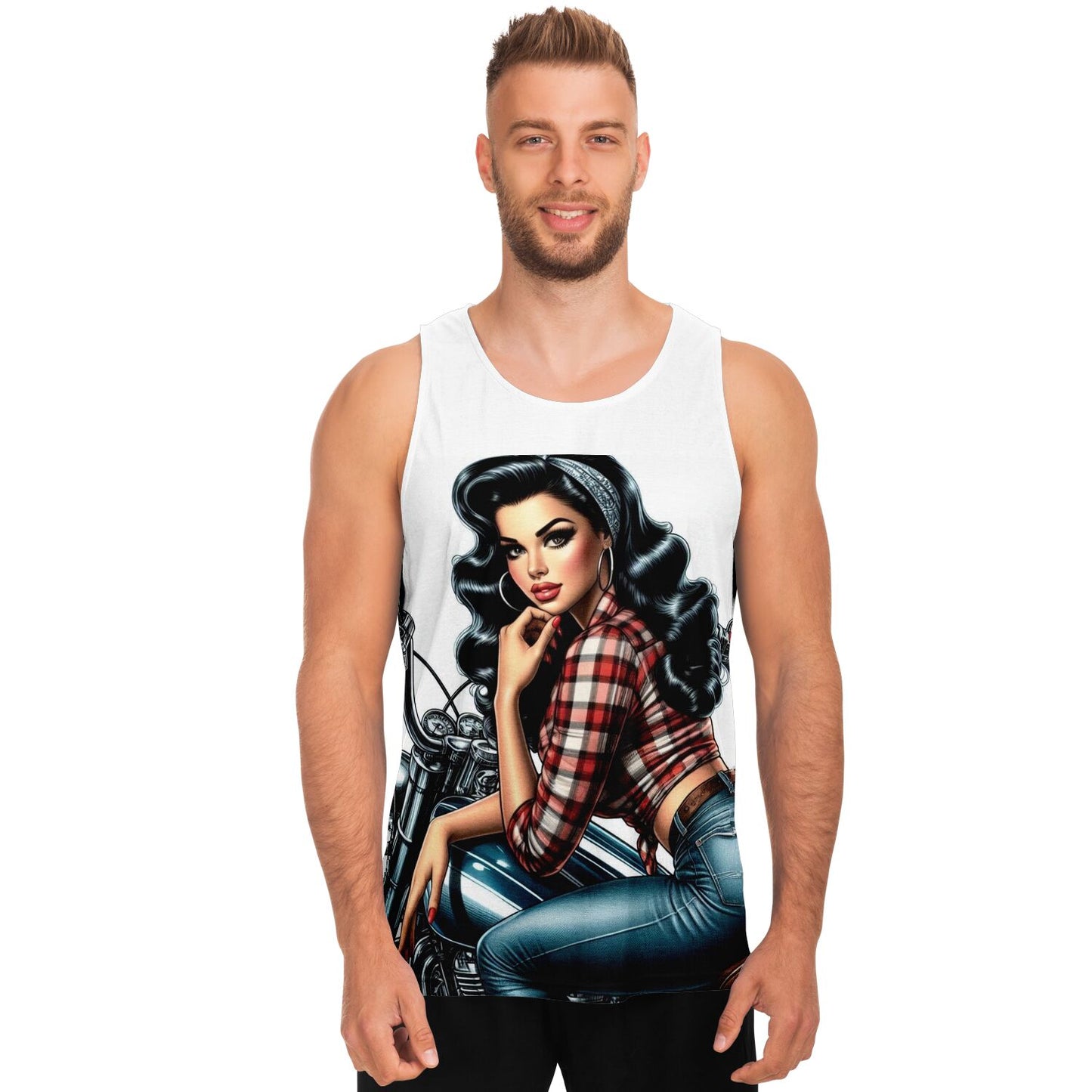 Harley Pin Up Tank Top