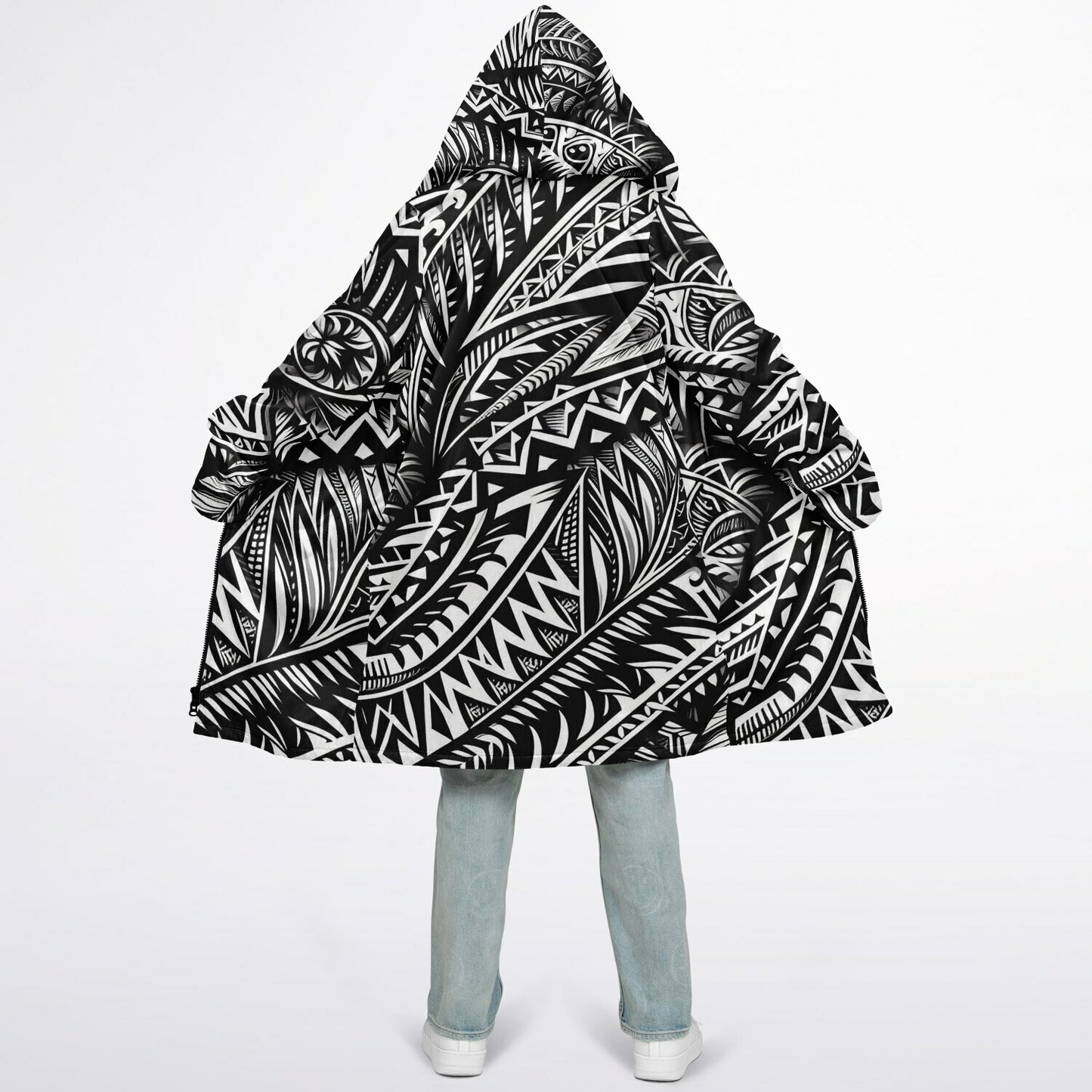 Tribal Zip Up Cloak