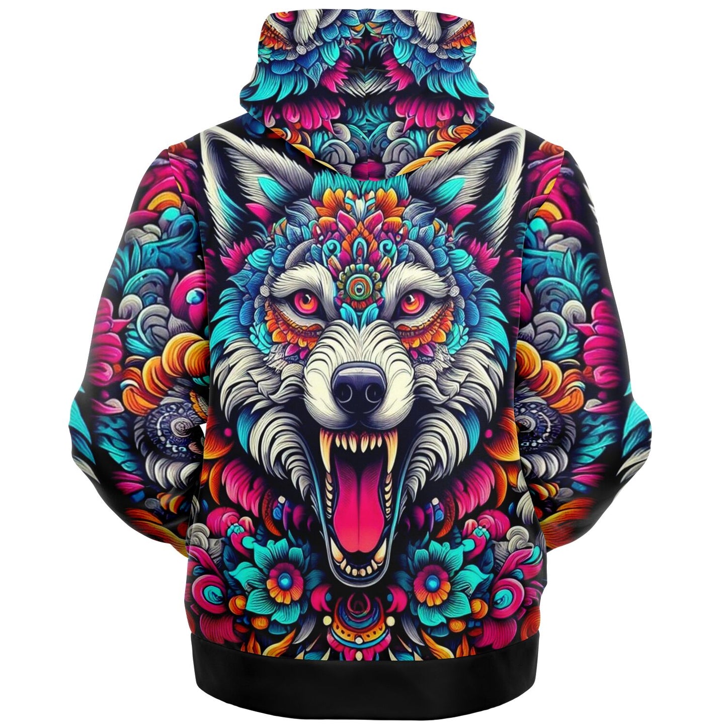 Psycadelic Wolf Head