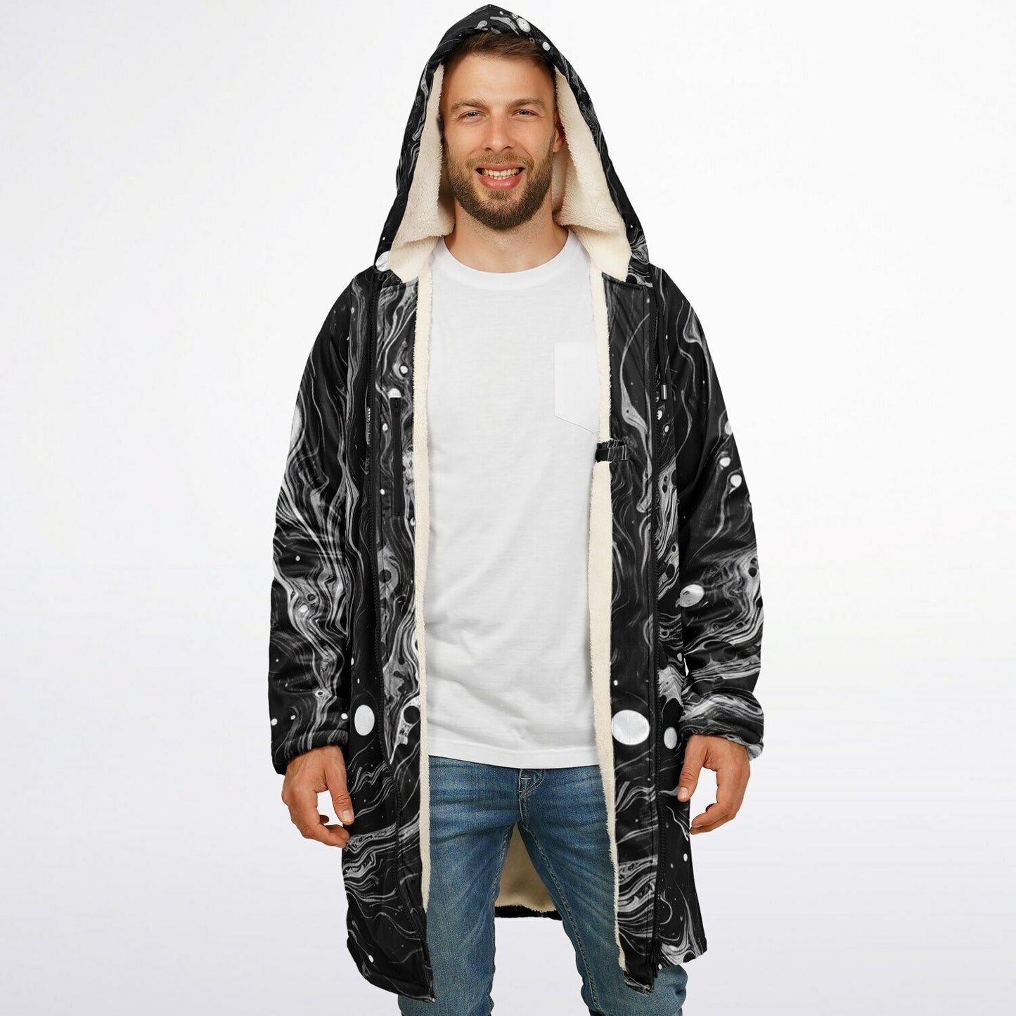 Liquid Venom Zip up Cloak