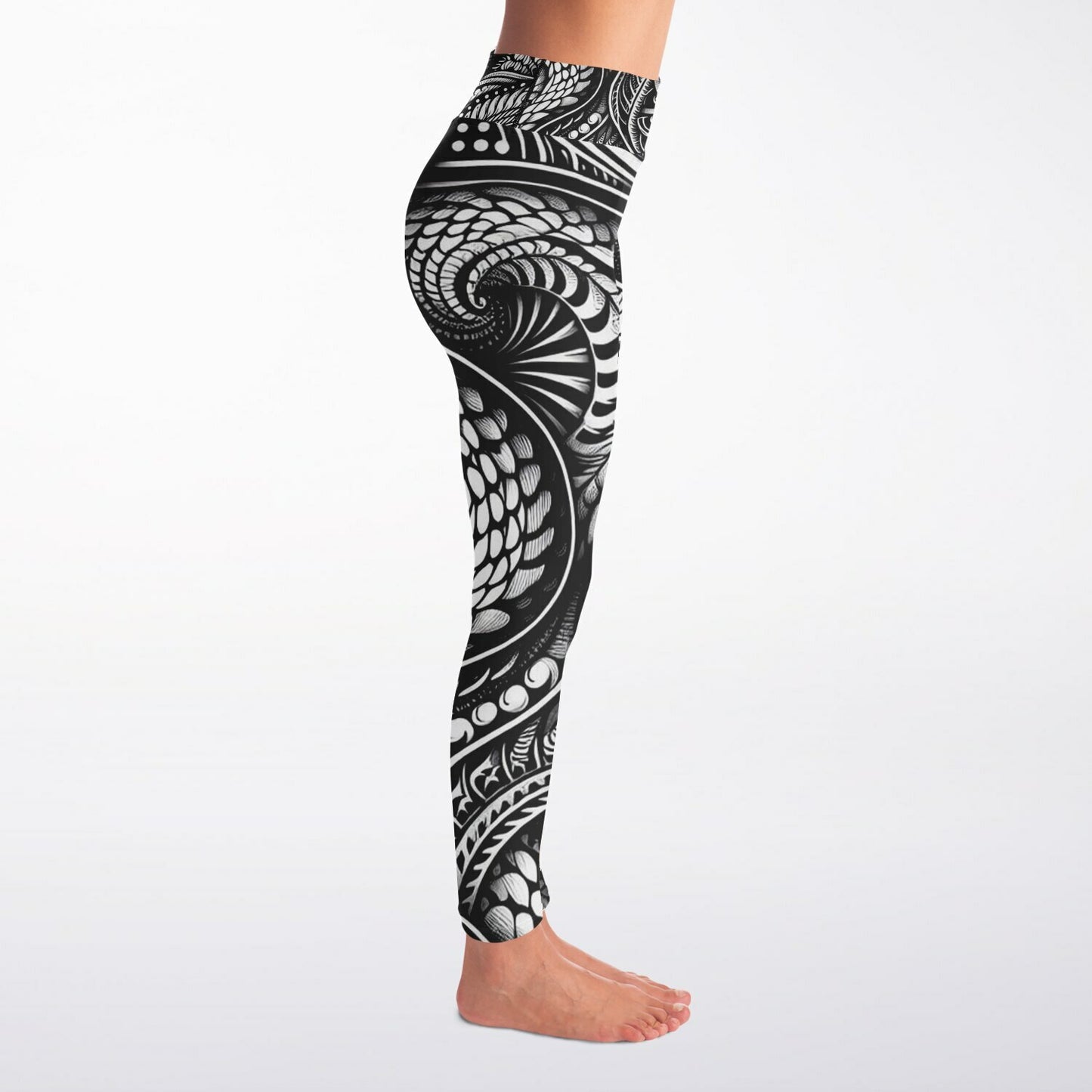 Yoga Leggings  Dragon