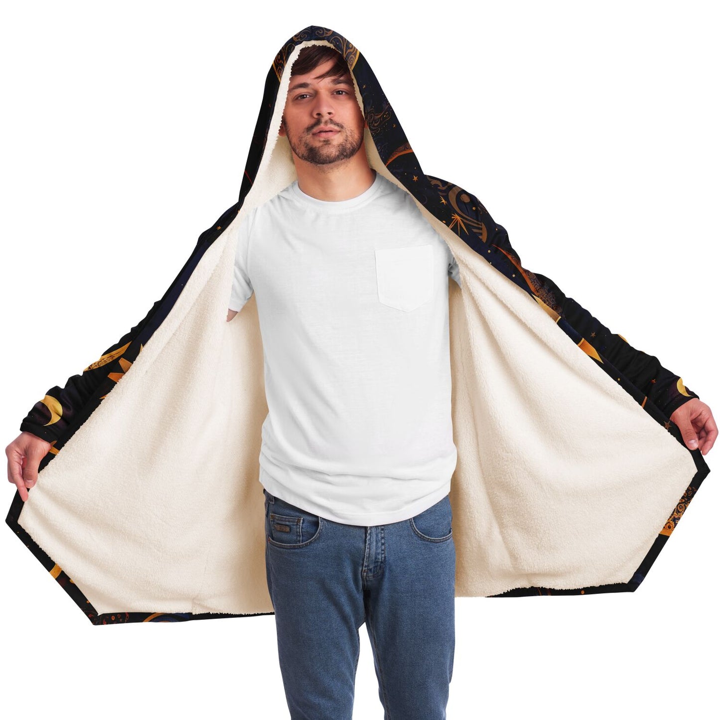 Moon Hooded cloak