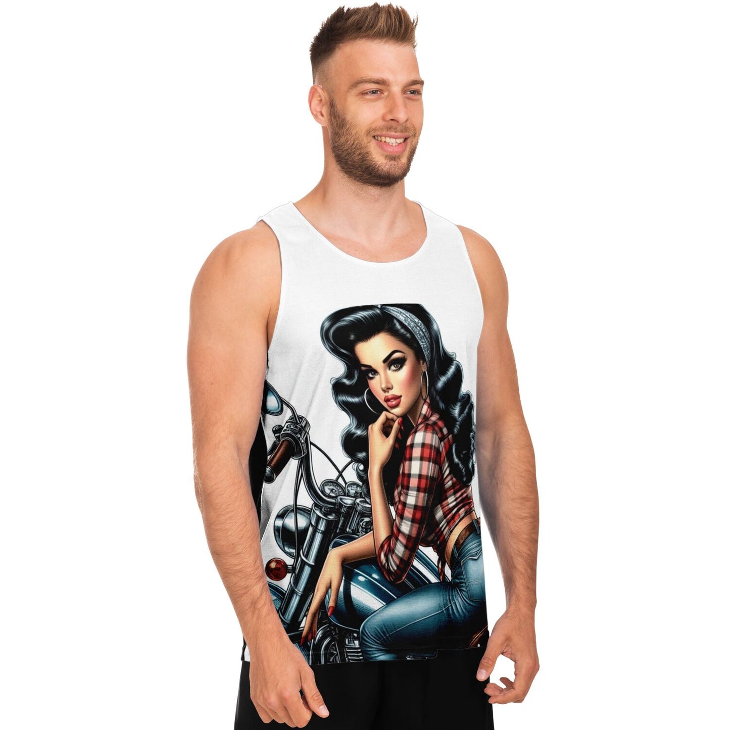 Harley Pin Up Tank Top