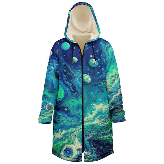 Neptunes Wave Zip up Cloak