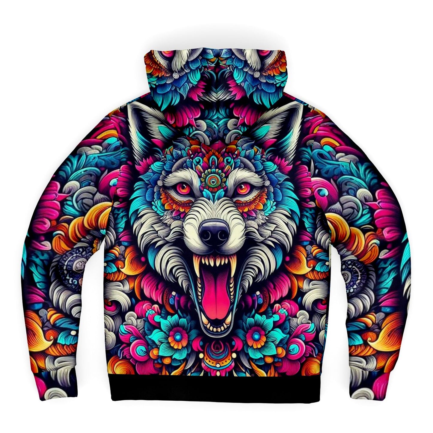 Psycadelic Wolf Head