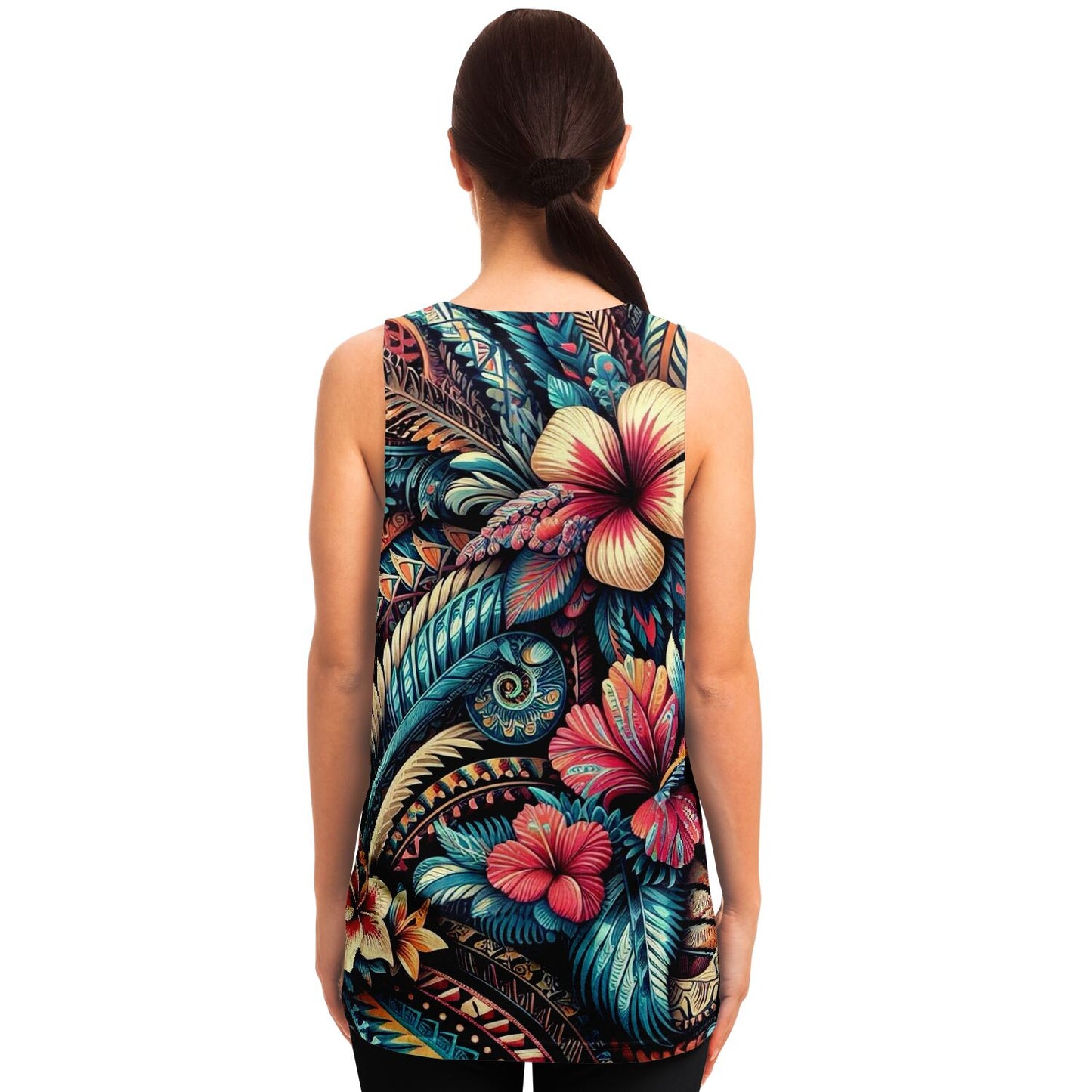 Flower tribal Tank Top