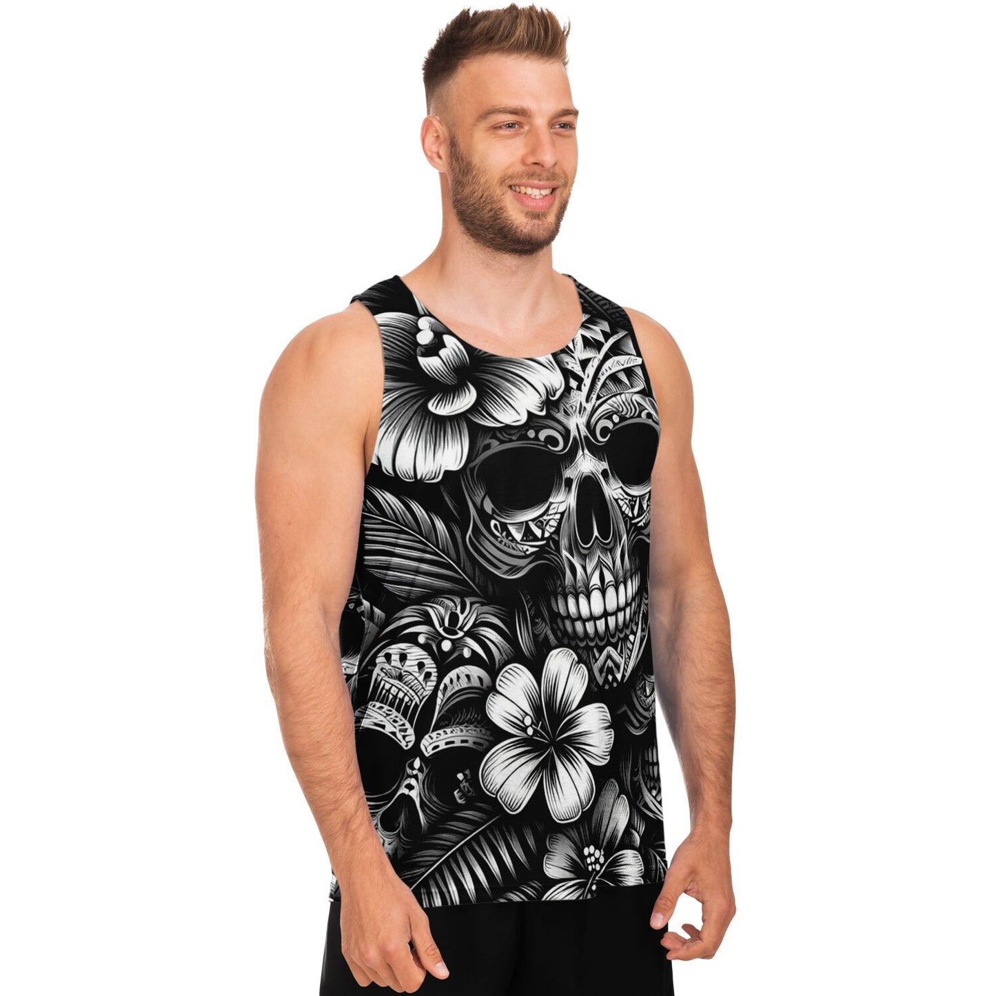 Skull tribal Tank Top