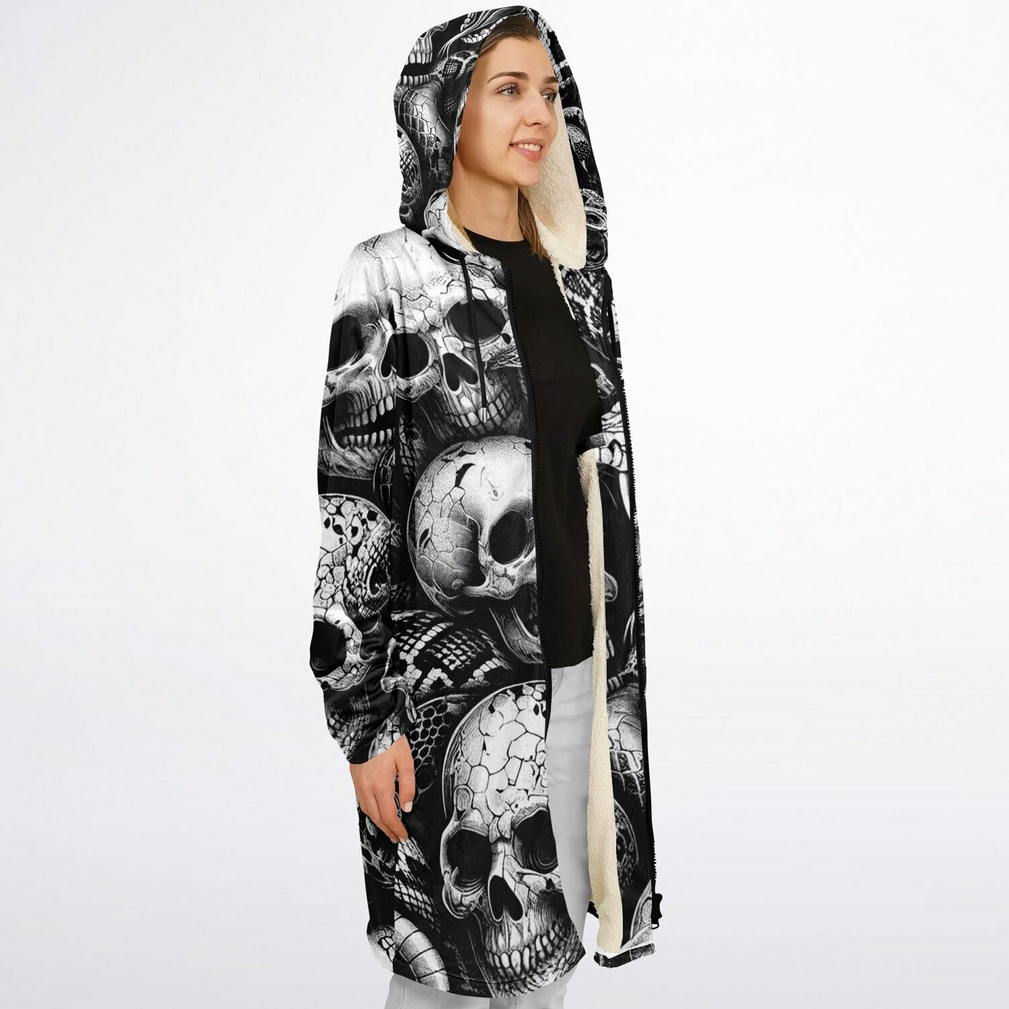 Serpant Zip Up Cloak