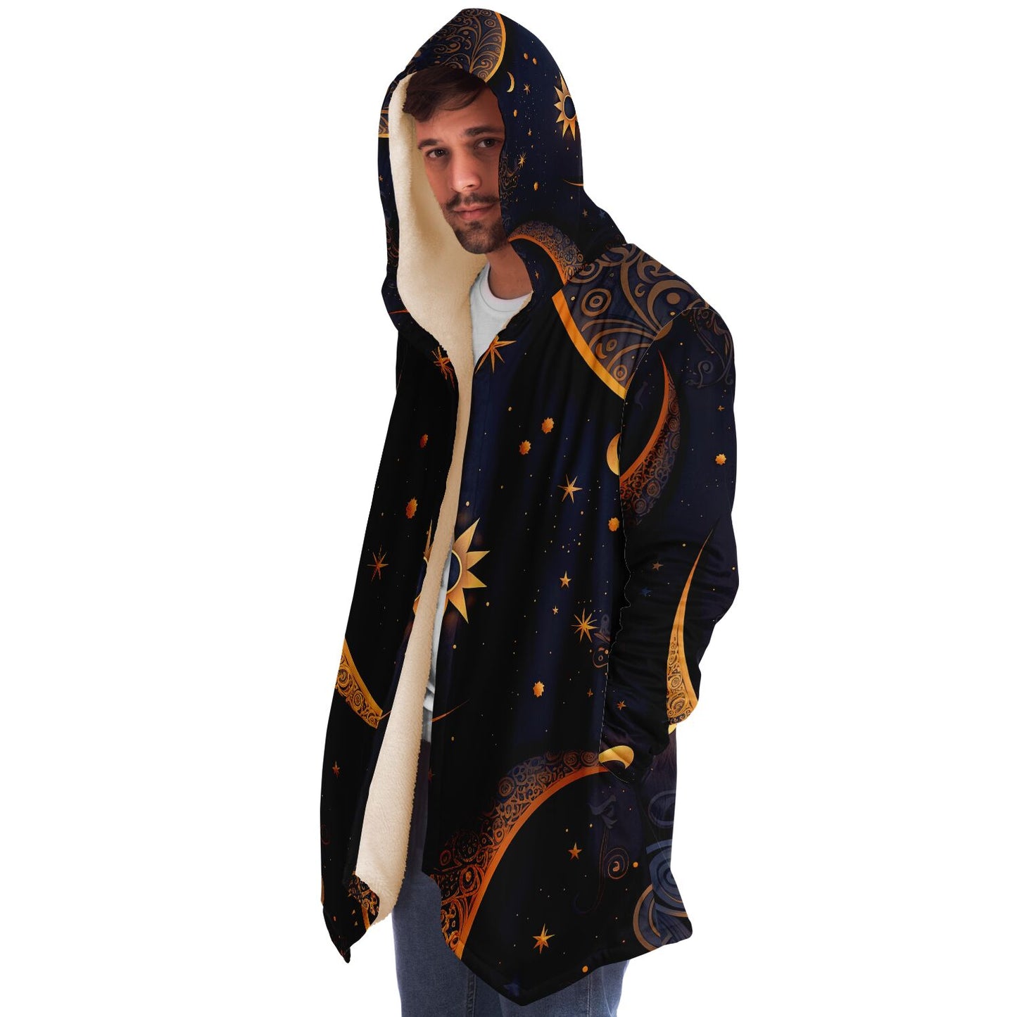 Moon Hooded cloak