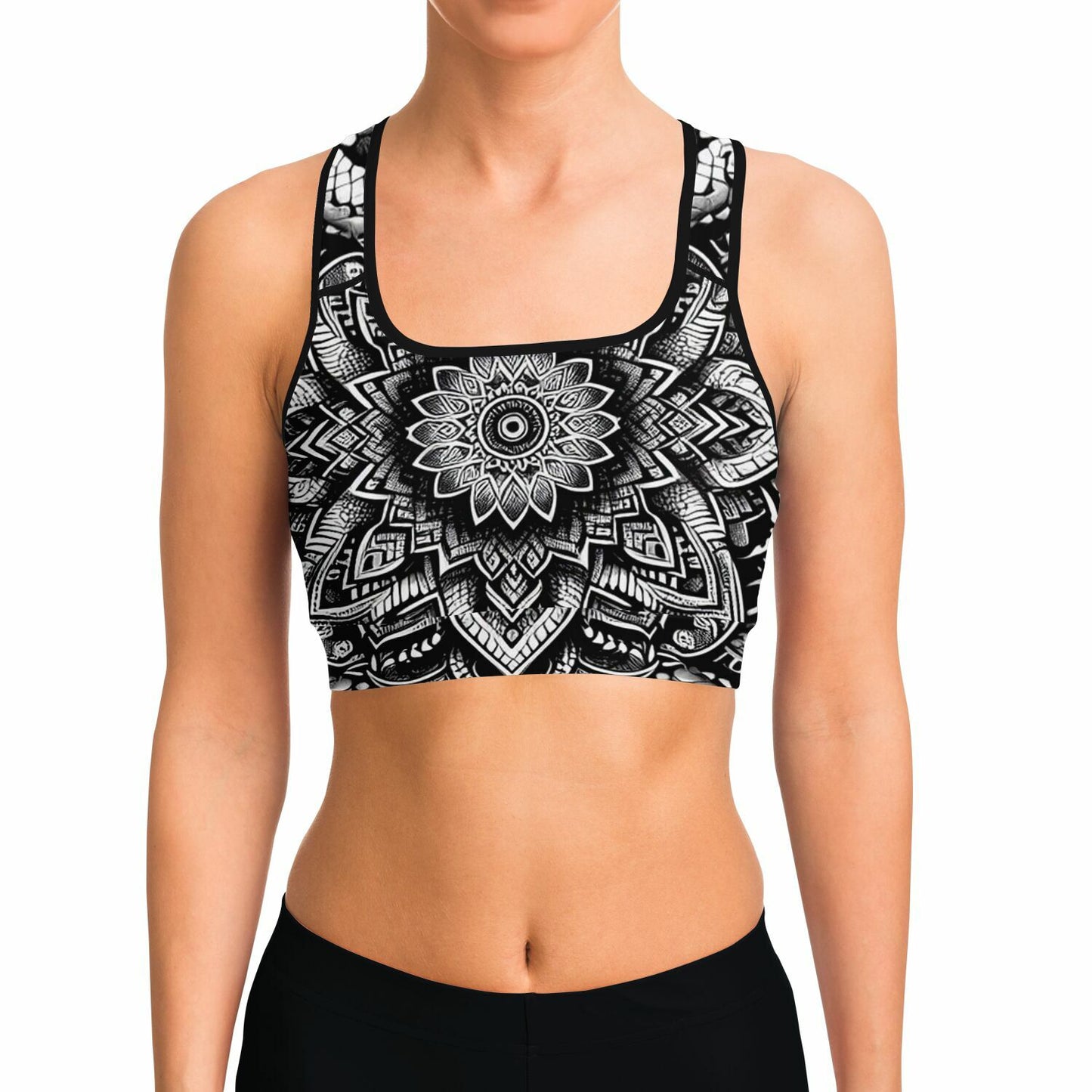 Sports Bra - Flower of life