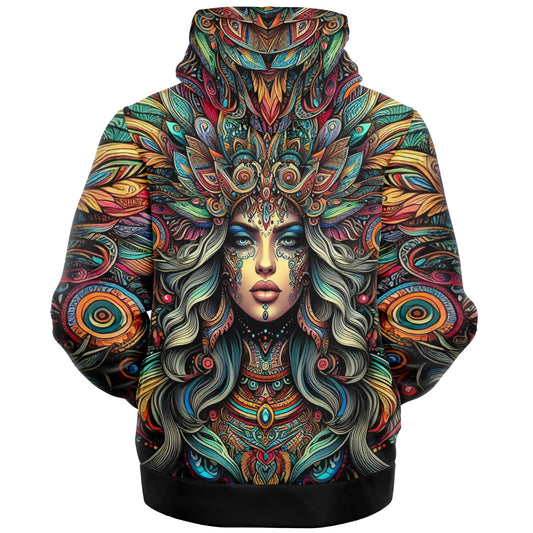 Dream Goddess Zip Up Sherpa Hoodie