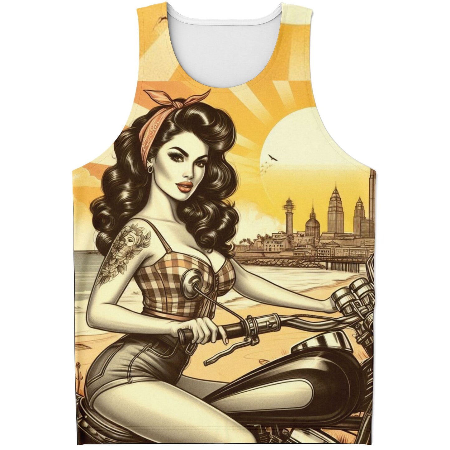 Chopper Charm Pin Up Tank