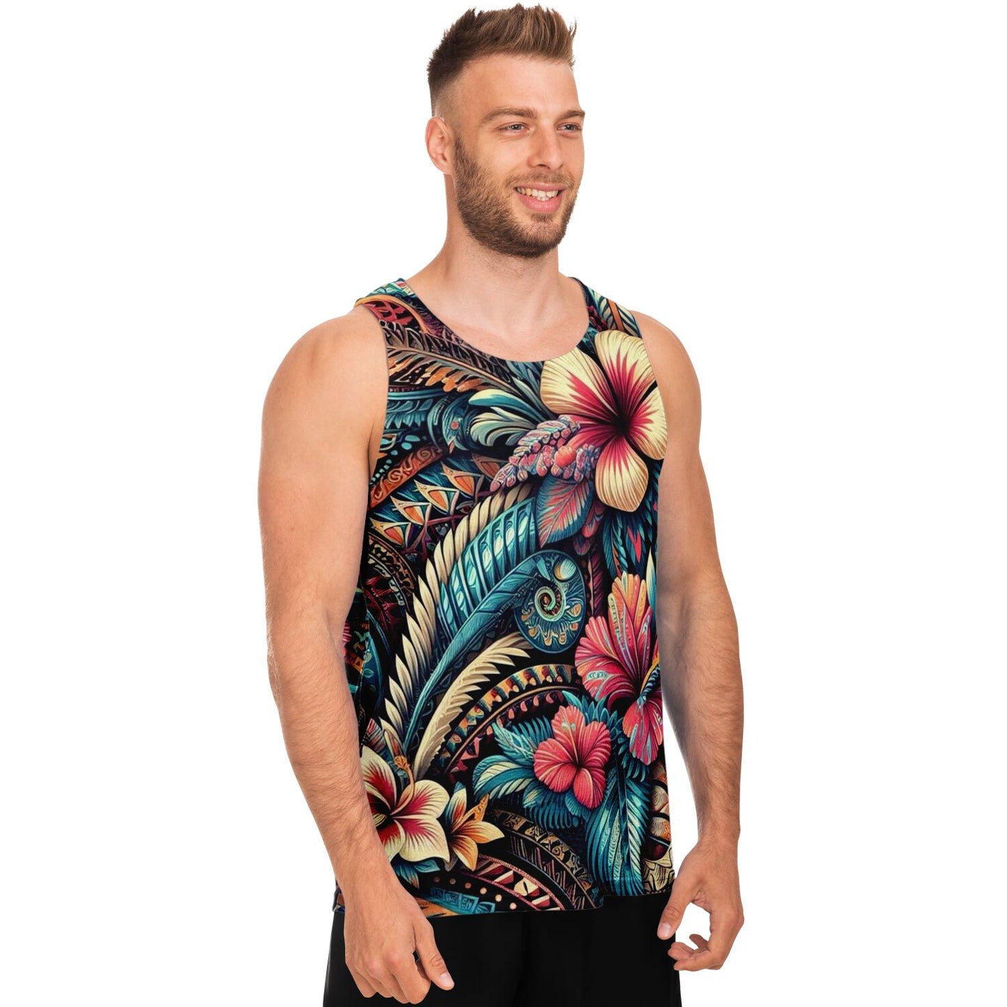 Flower tribal Tank Top