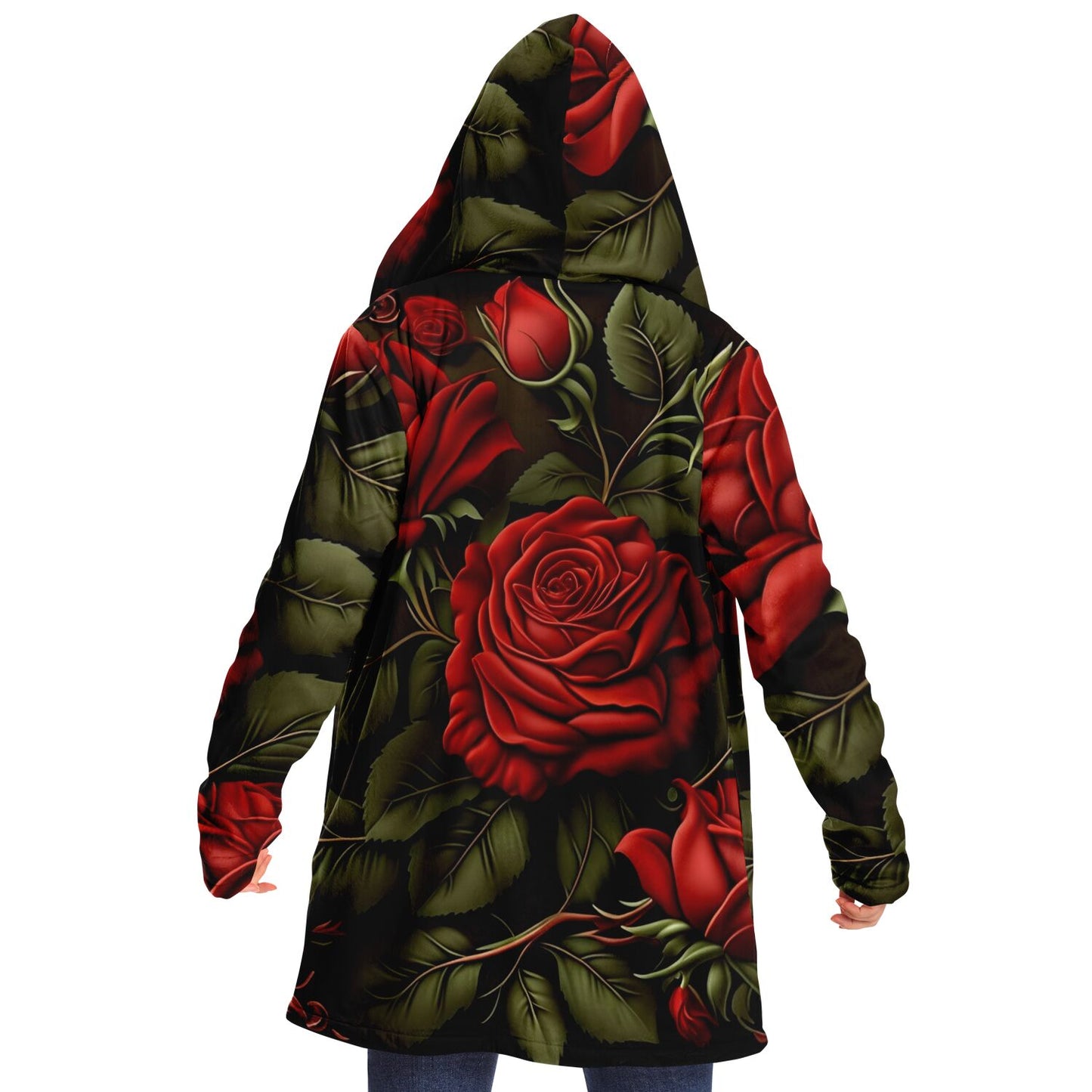 Rose Cloak Hooded Cloak