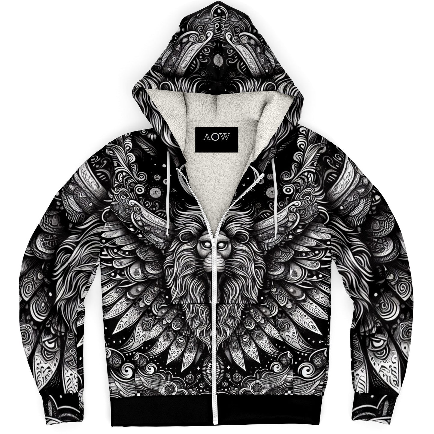 Celestial King Sherpa Hoodie