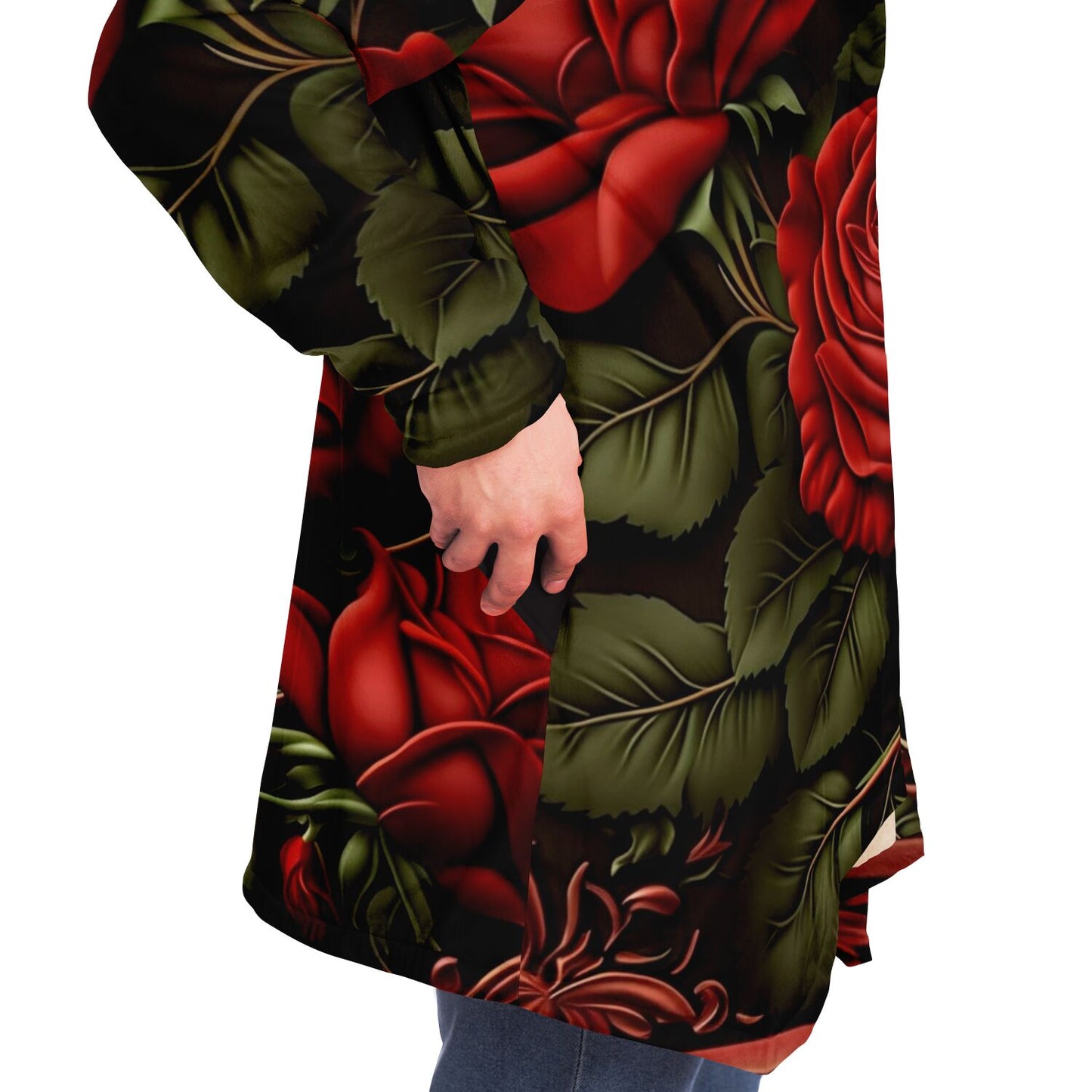 Rose Cloak Hooded Cloak